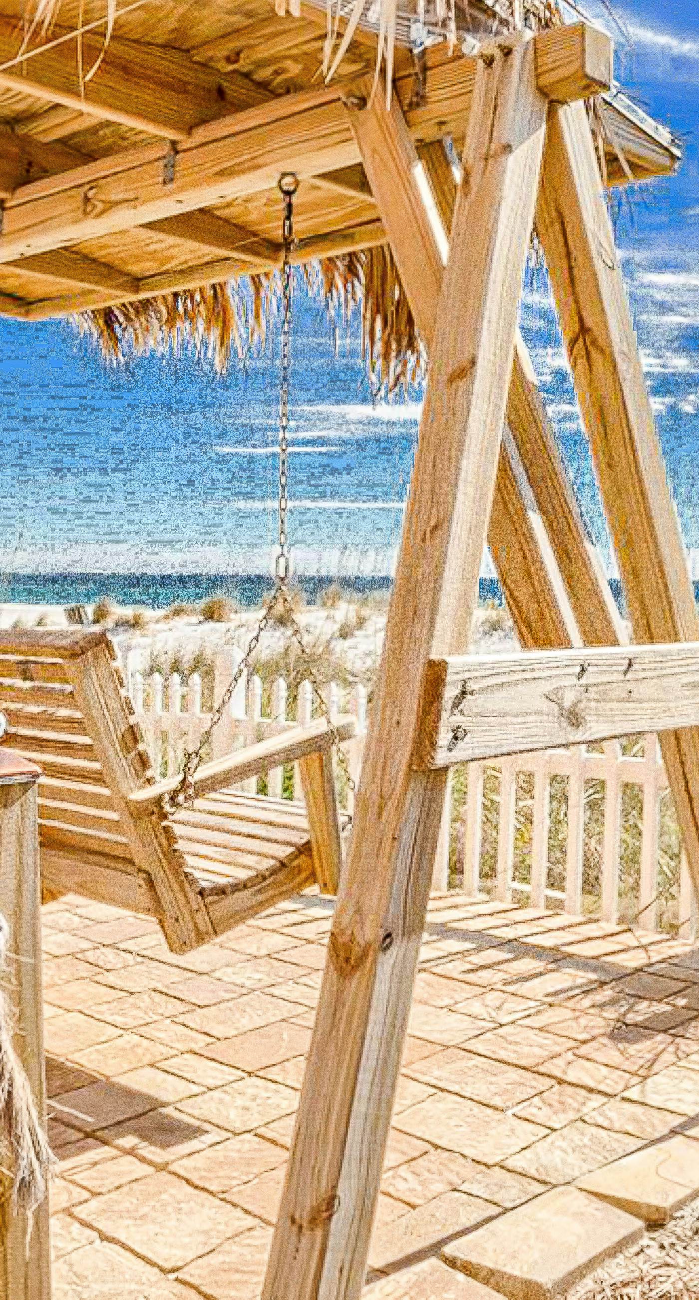 Serene Gulf-front condo with pool, hot tub, sauna, washer/dryer, & central AC