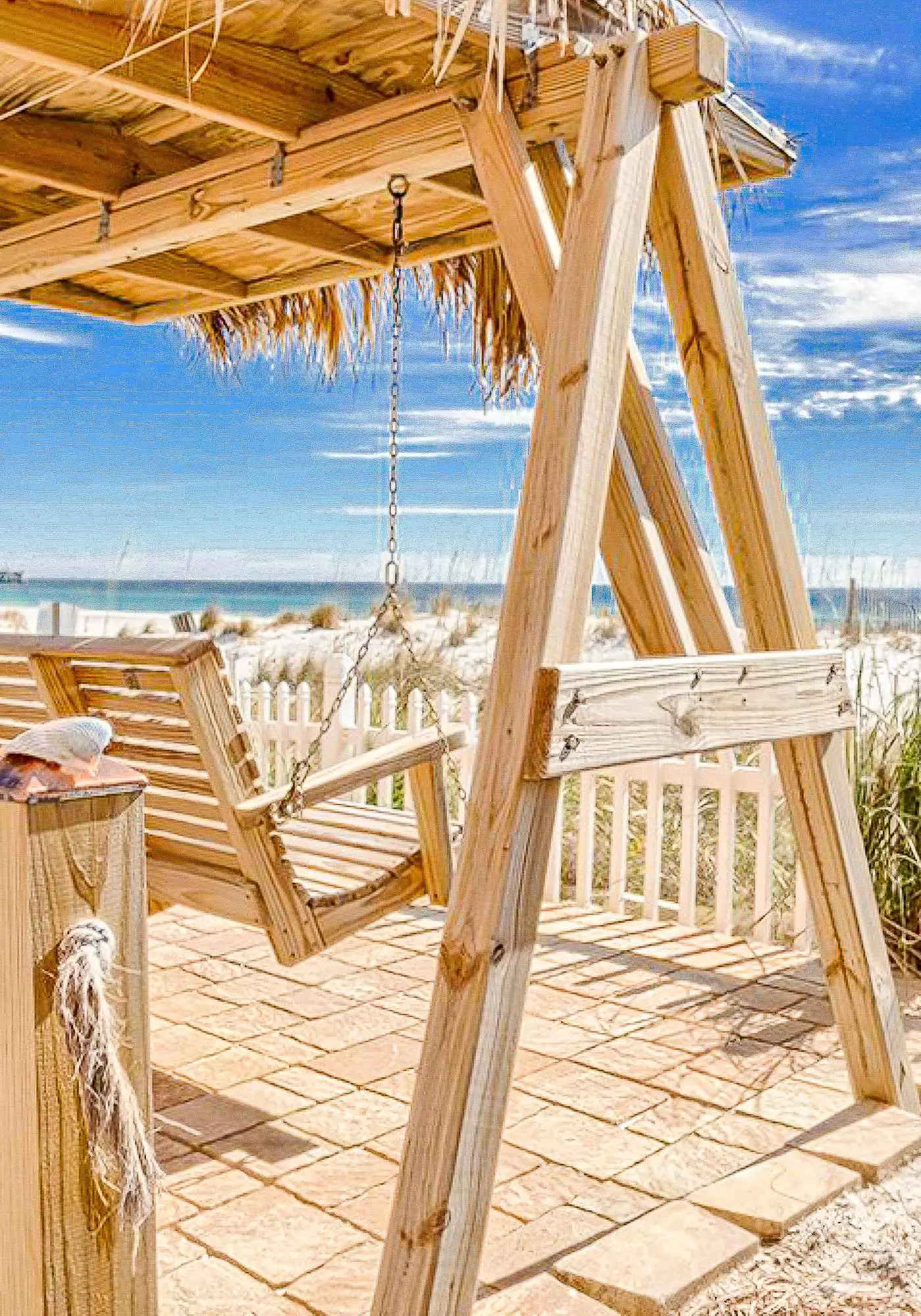 Serene Gulf-front condo with pool, hot tub, sauna, washer/dryer, & central AC