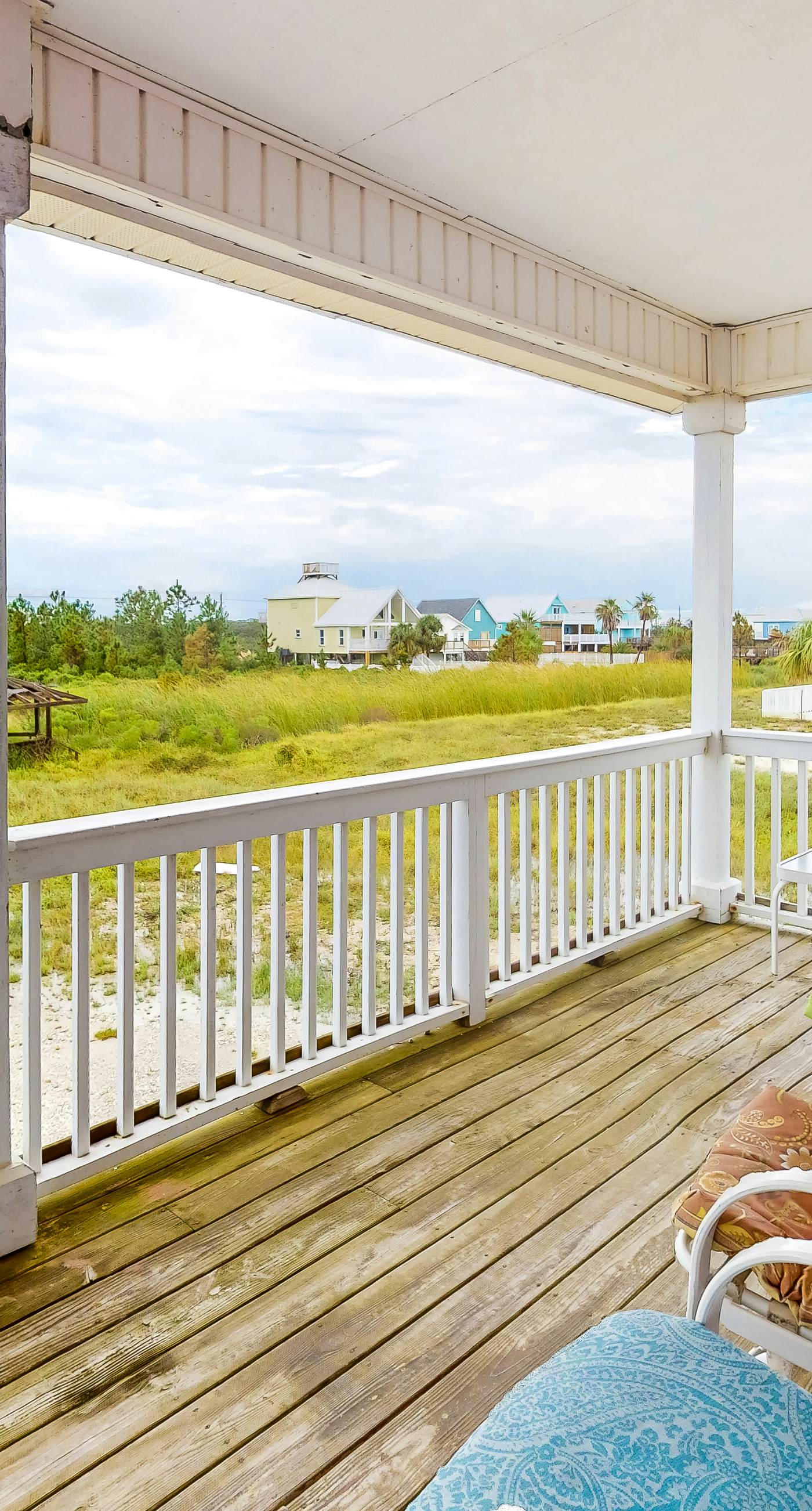 Colorful Duplex Apartment with Porch, WiFi & Central AC - Walk to the Beach