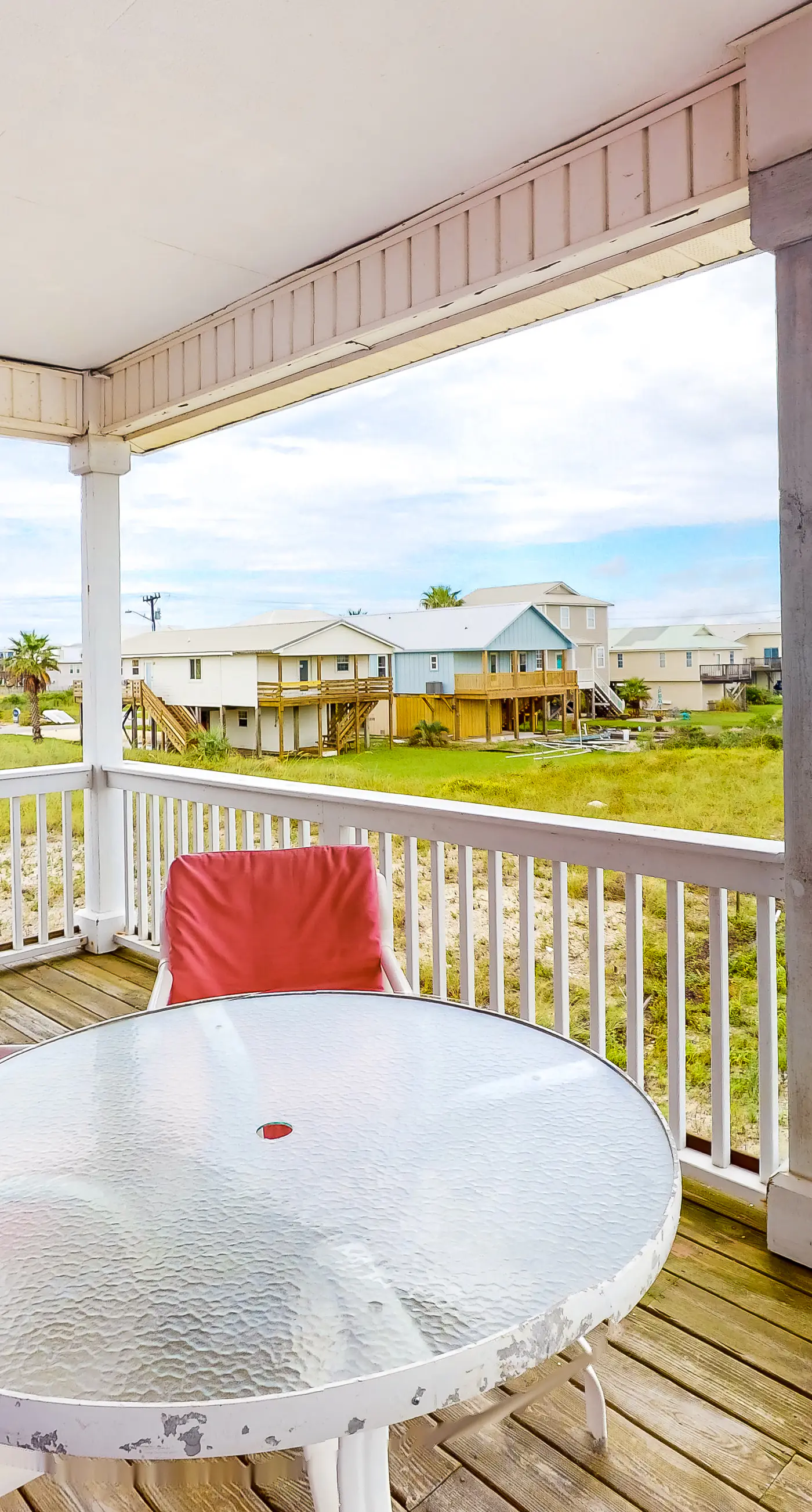 Colorful Duplex Apartment with Porch, WiFi & Central AC - Walk to the Beach