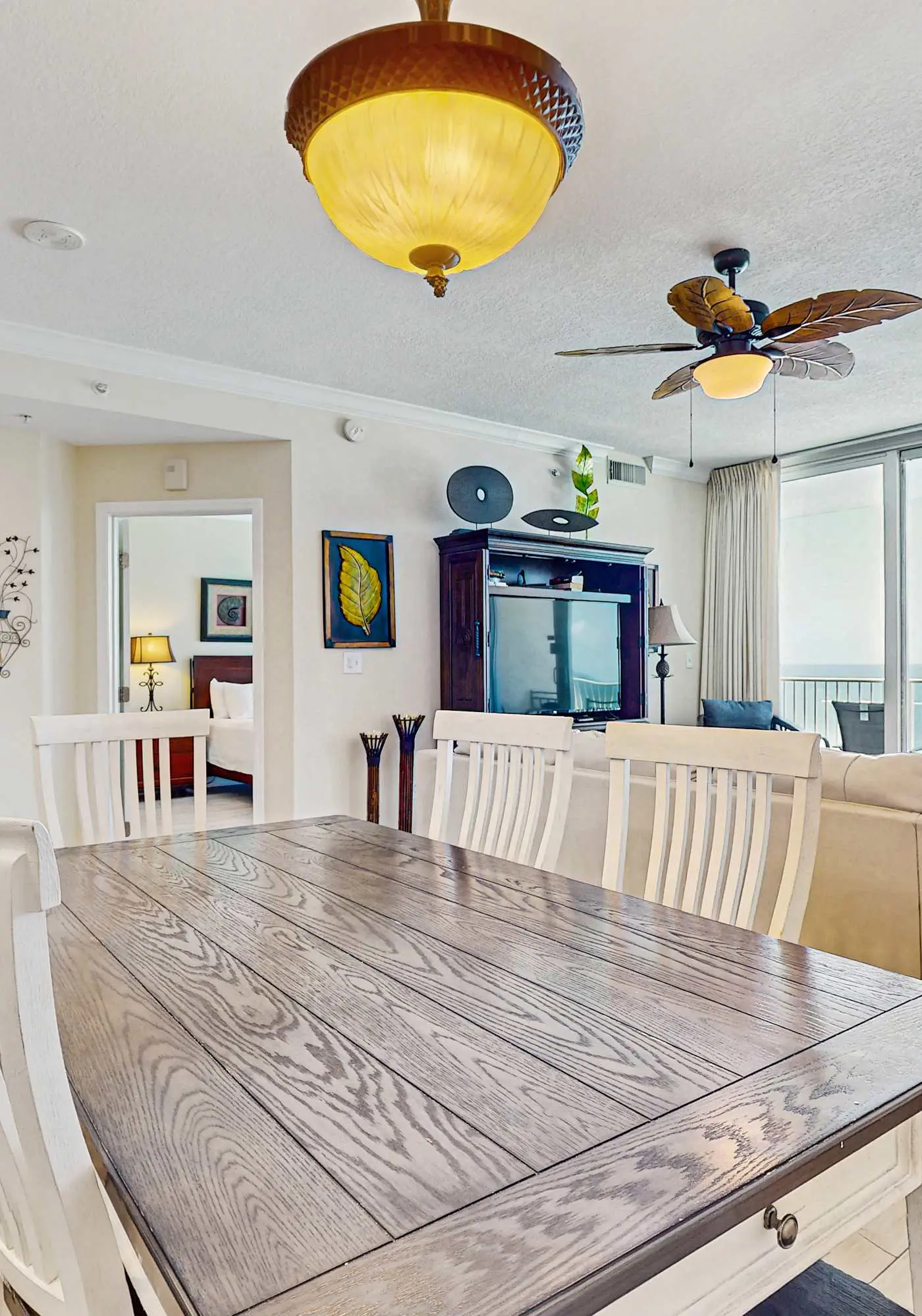 Inviting Gulf-front condo with pool, sauna, washer,dryer, & central AC