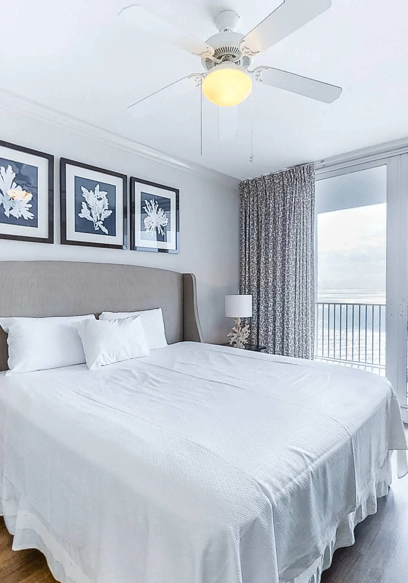 Gulf-front condo with pool, sauna, washer dryer, central AC, & gym
