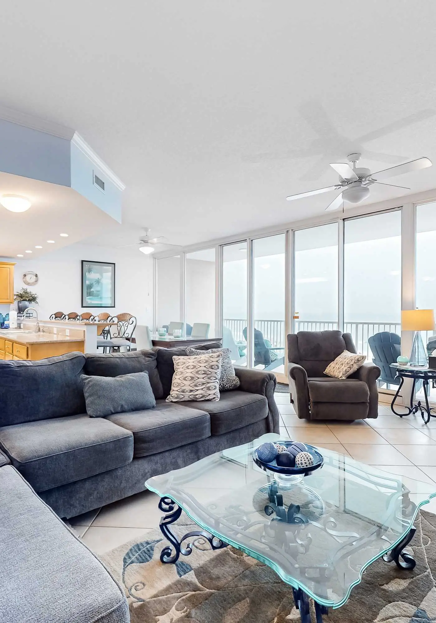 Wonderful Gulf Shores Home with Fantastic Water Views, Free WiFi, Shared Pool,Sauna