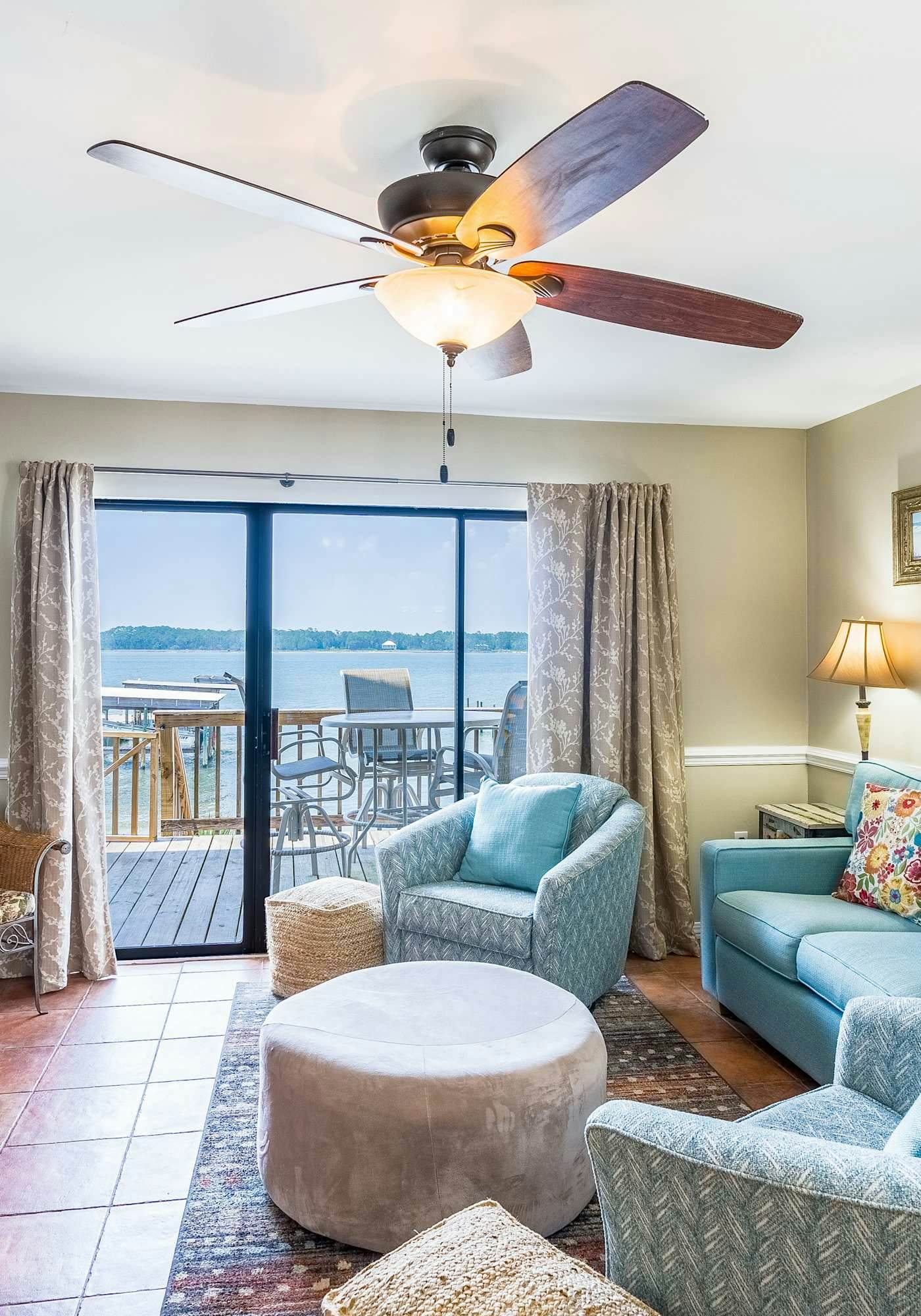 Direct Lagoon Front Home w/ Shared Pool, Free WiFi, Central A/C, & Water Views