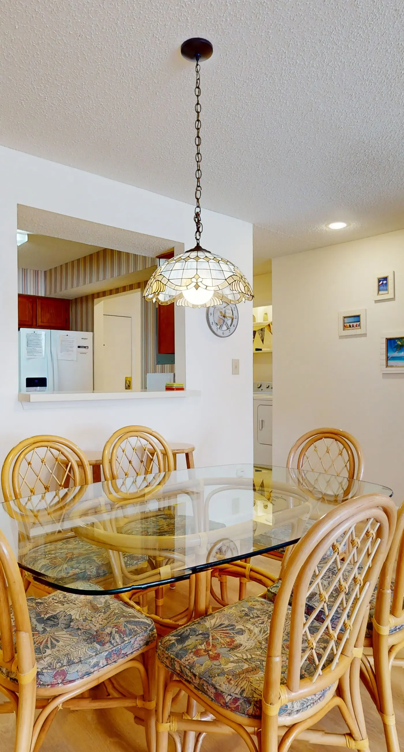 Beach-themed condo with shared pool, pier, and beach access
