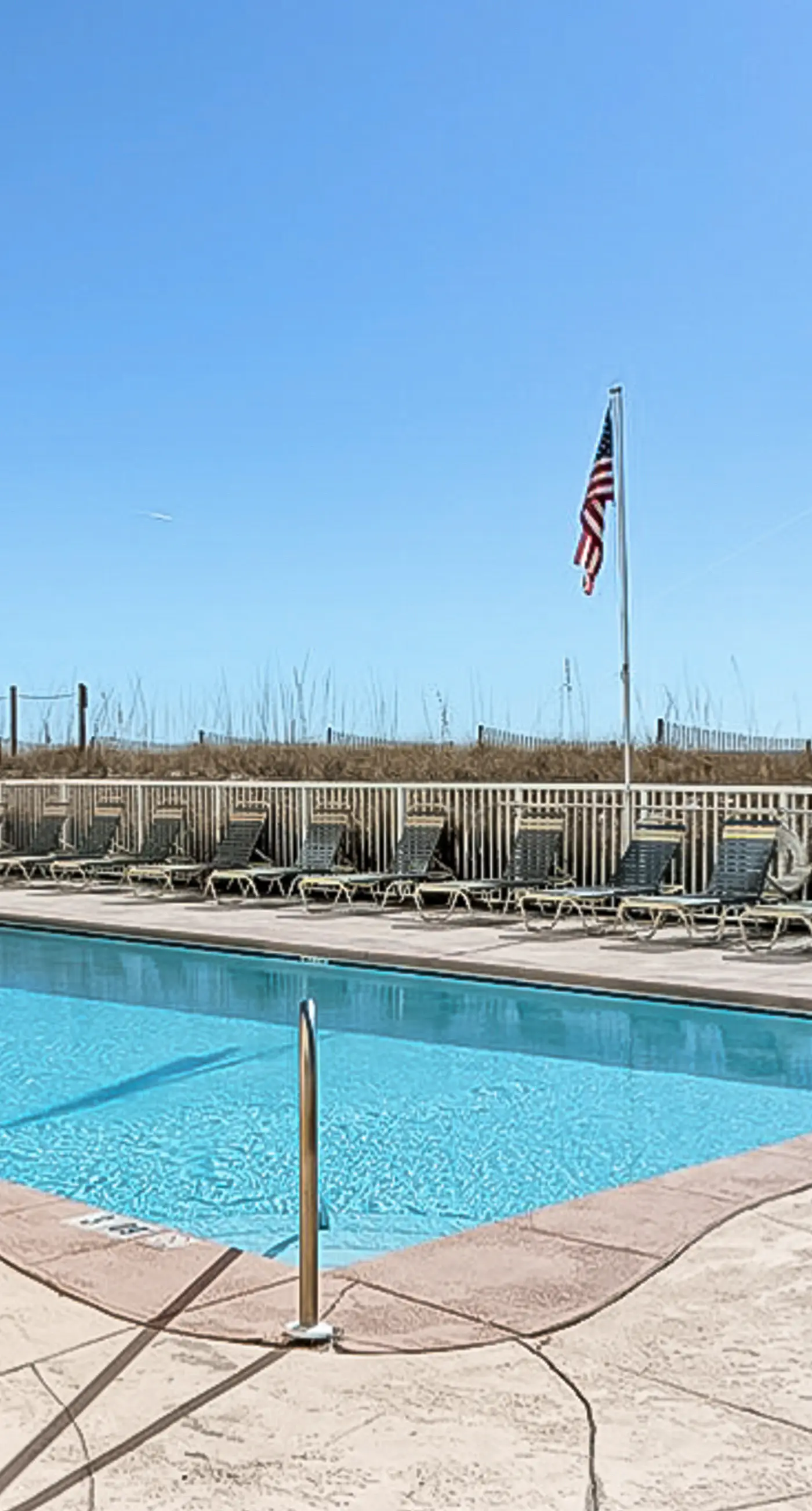 Beachfront retreat with outdoor pool, gulf views, & W/D - perfect for long stays
