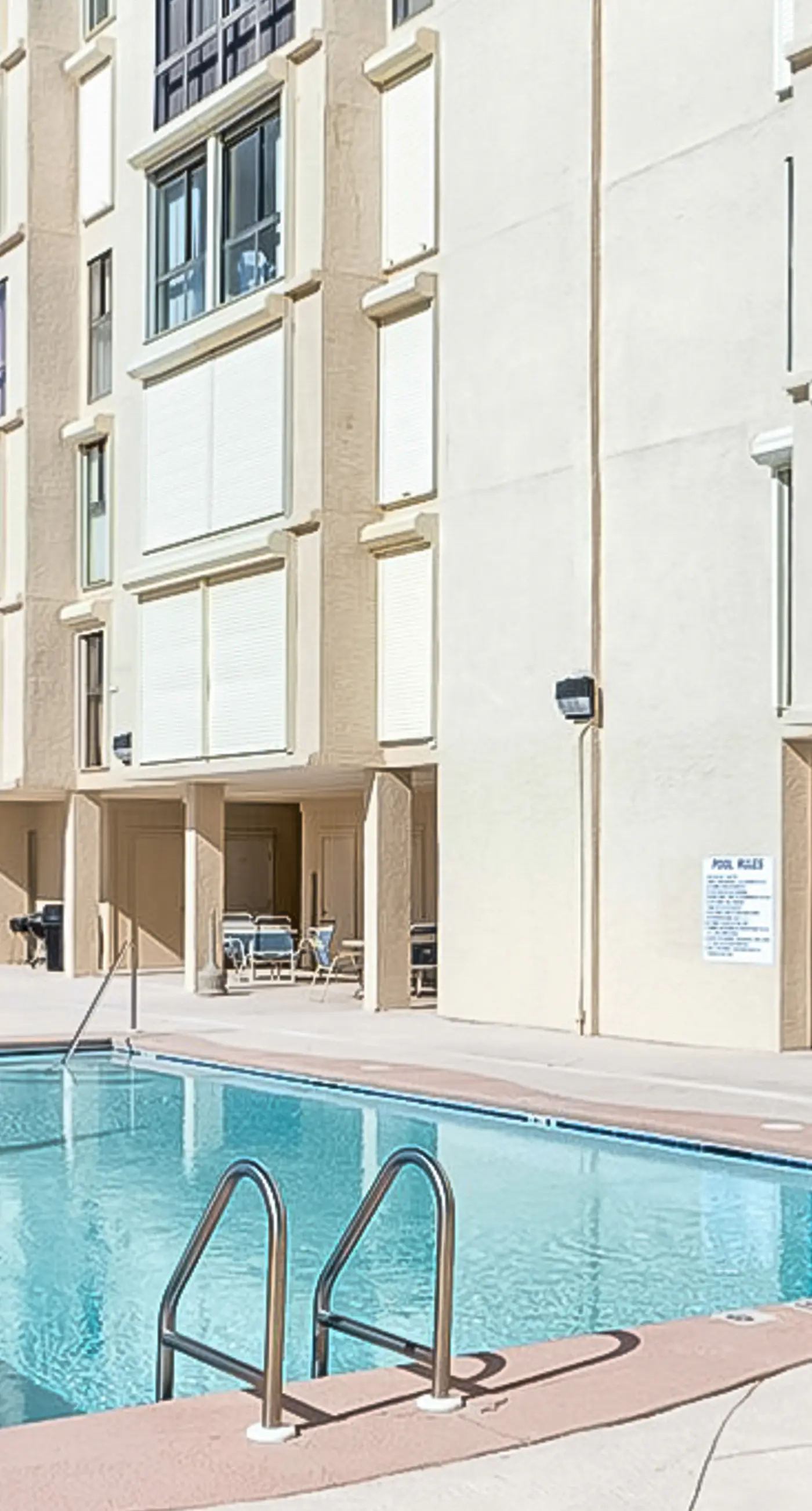Beachfront retreat with outdoor pool, gulf views, & W/D - perfect for long stays