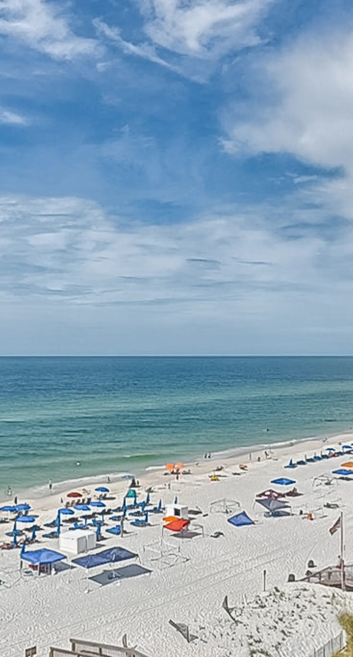 Beachfront retreat with outdoor pool, gulf views, & W/D - perfect for long stays