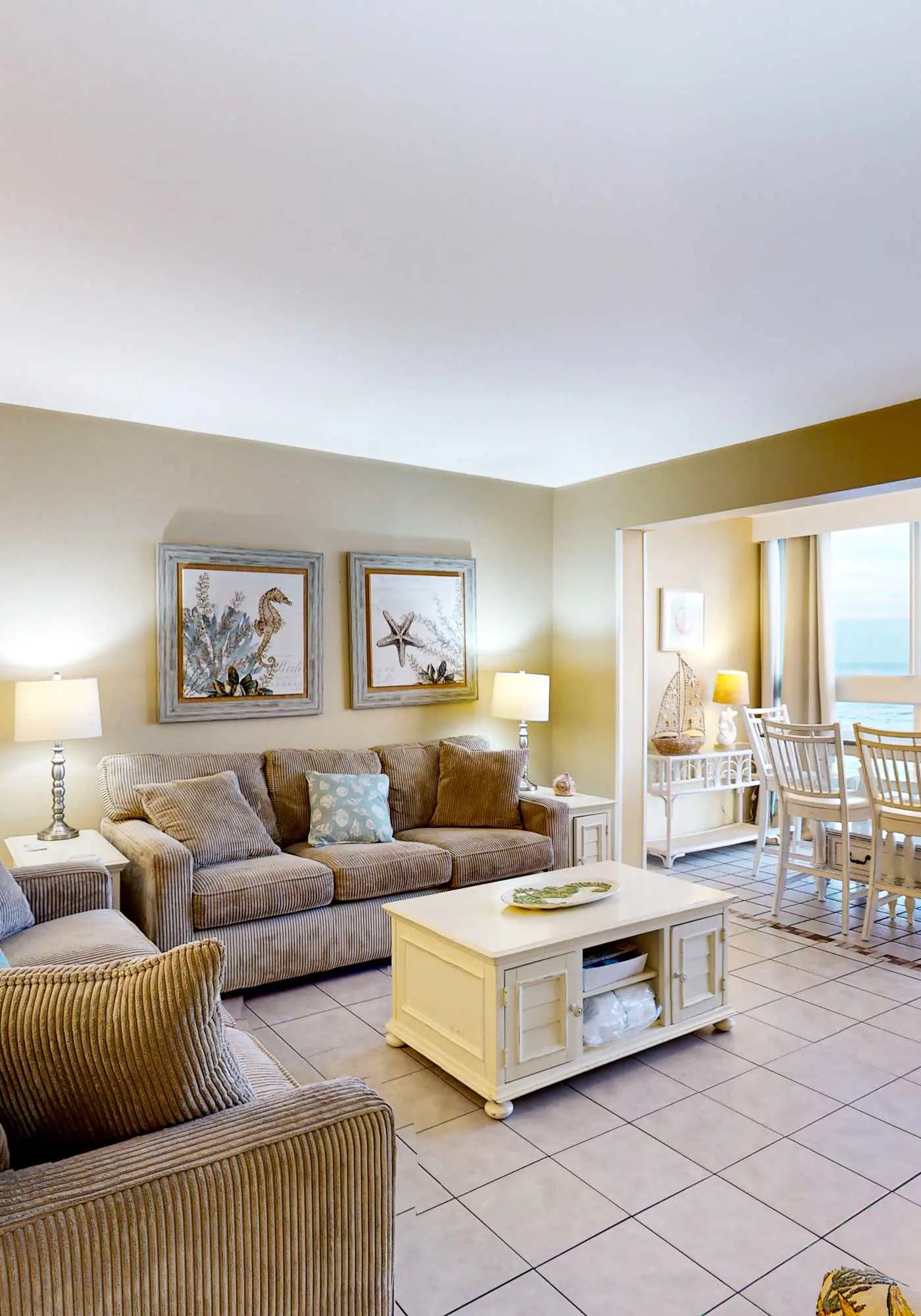 Beachfront retreat with outdoor pool, gulf views, & W/D - perfect for long stays