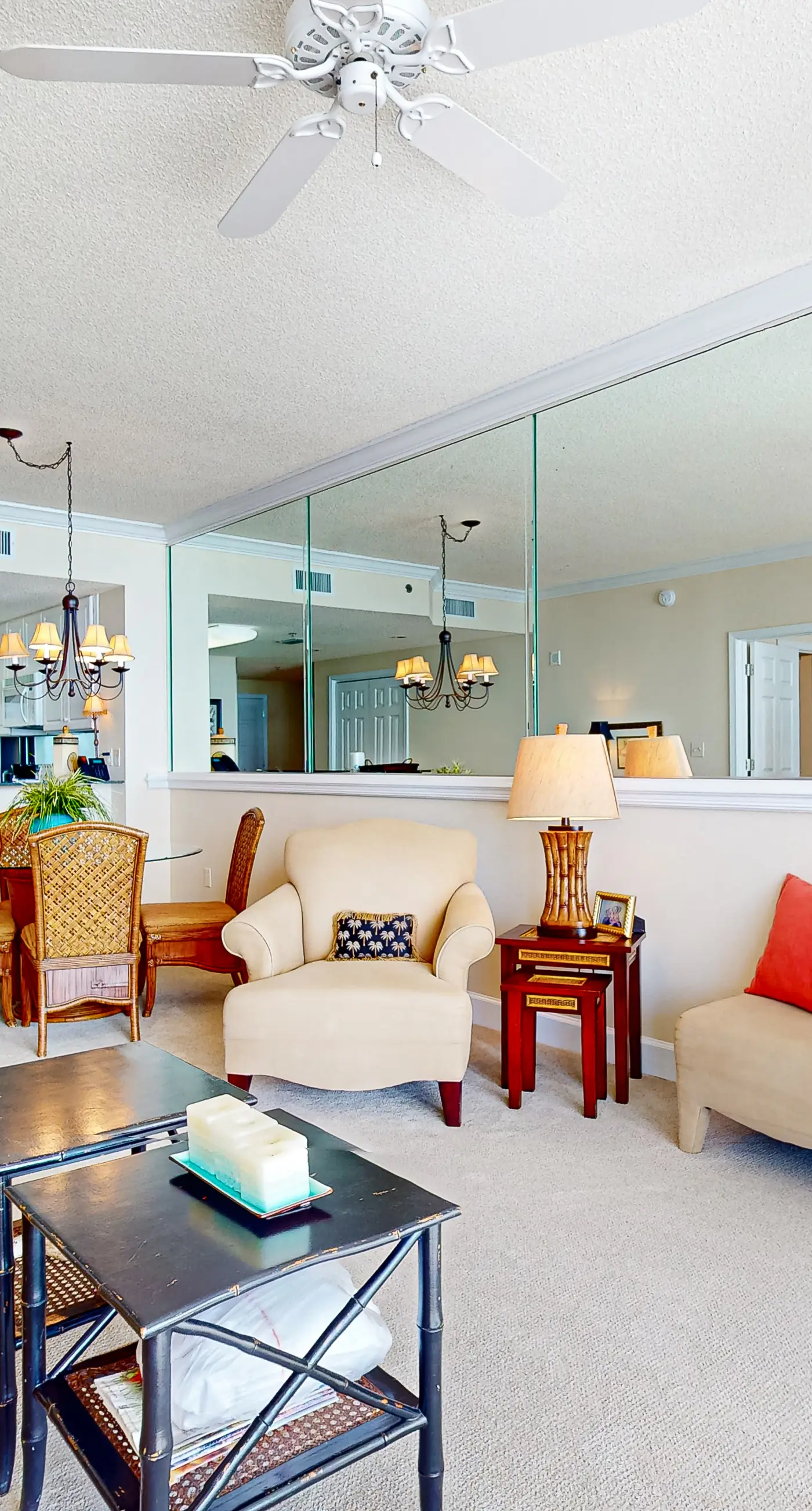 Gulf-front 10th-floor condo with beach views, sauna, gym, volleyball, pools, AC