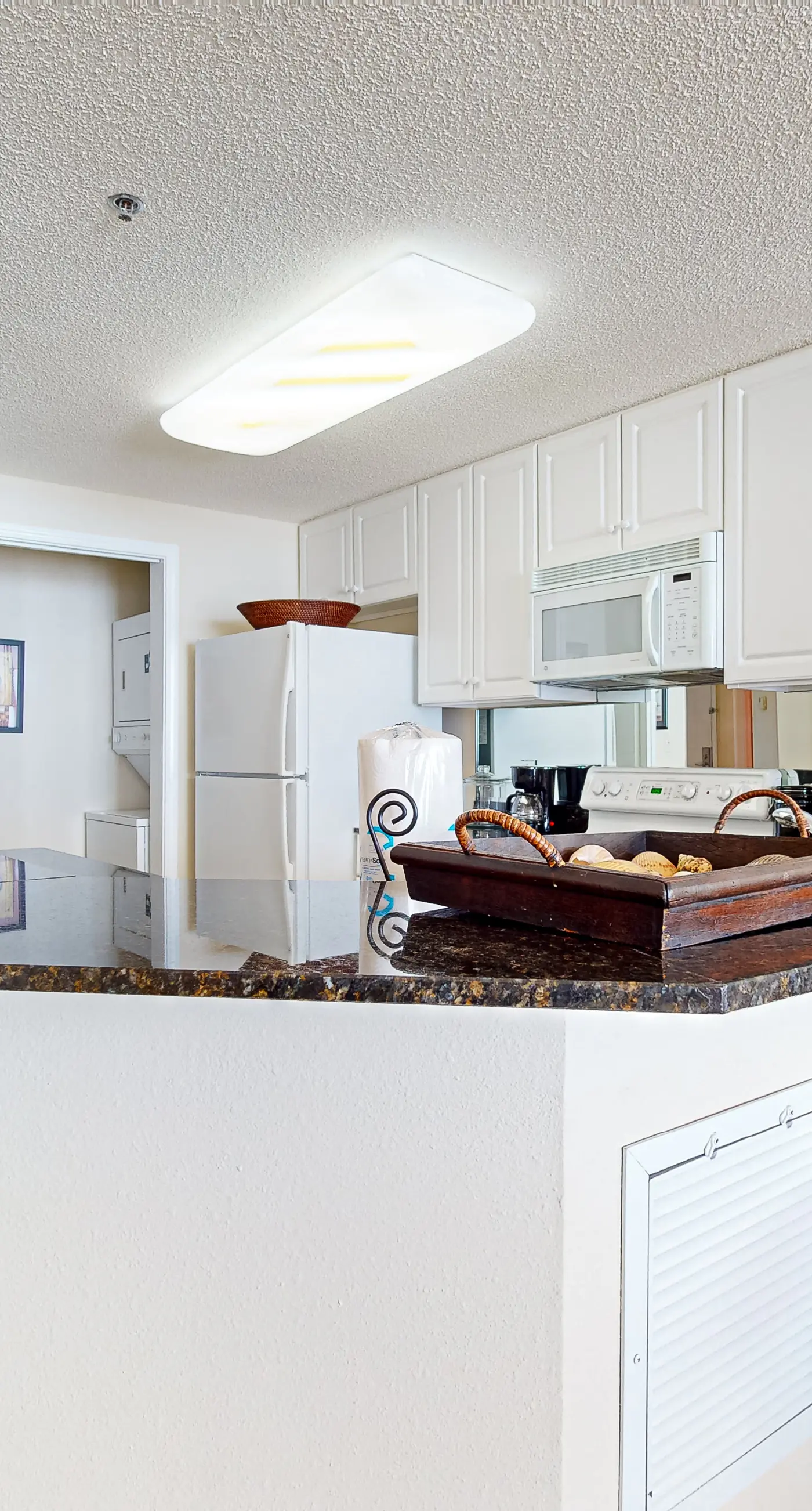 Gulf-front 10th-floor condo with beach views, sauna, gym, volleyball, pools, AC