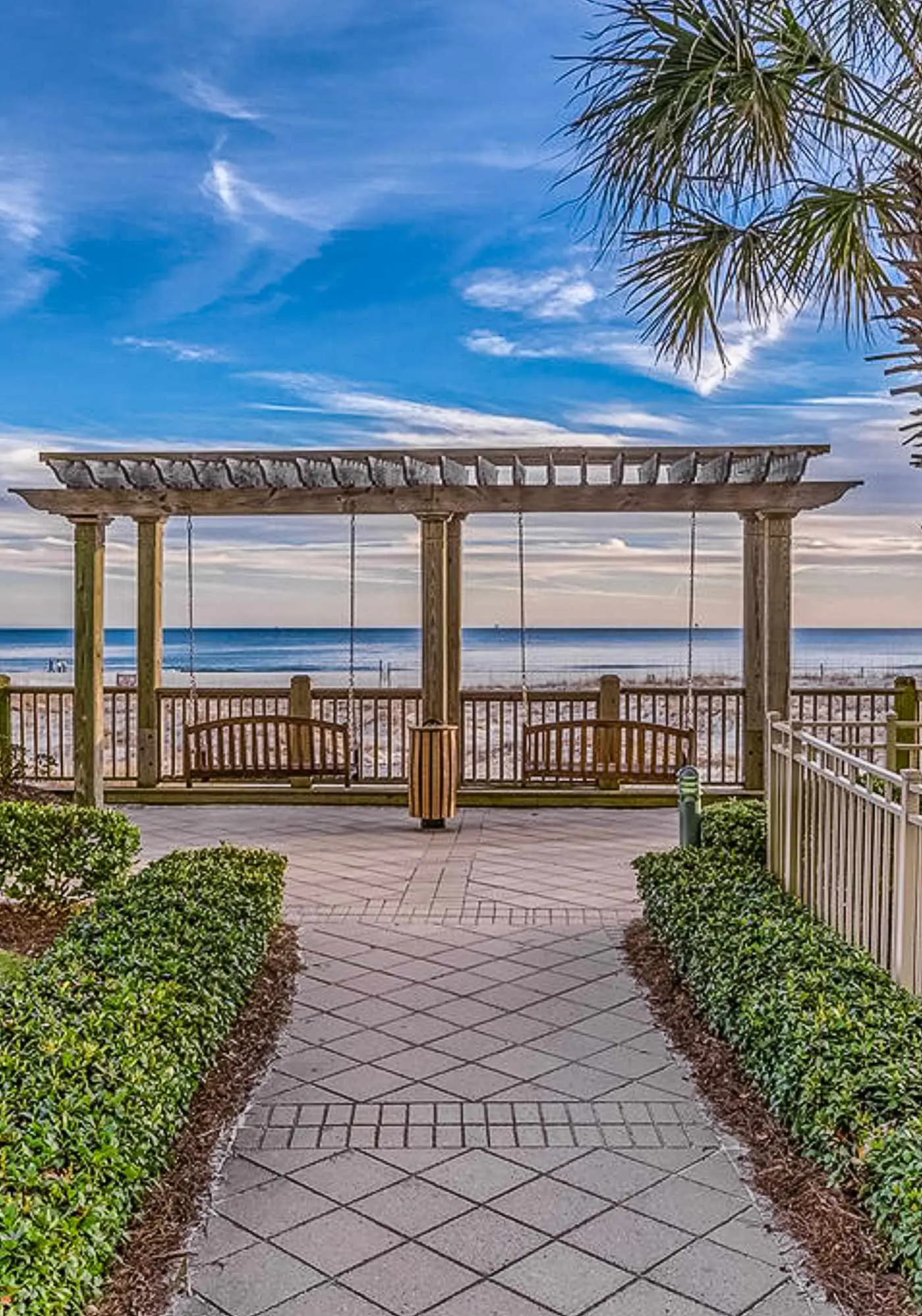 Gulf-front 10th-floor condo with beach views, sauna, gym, volleyball, pools, AC