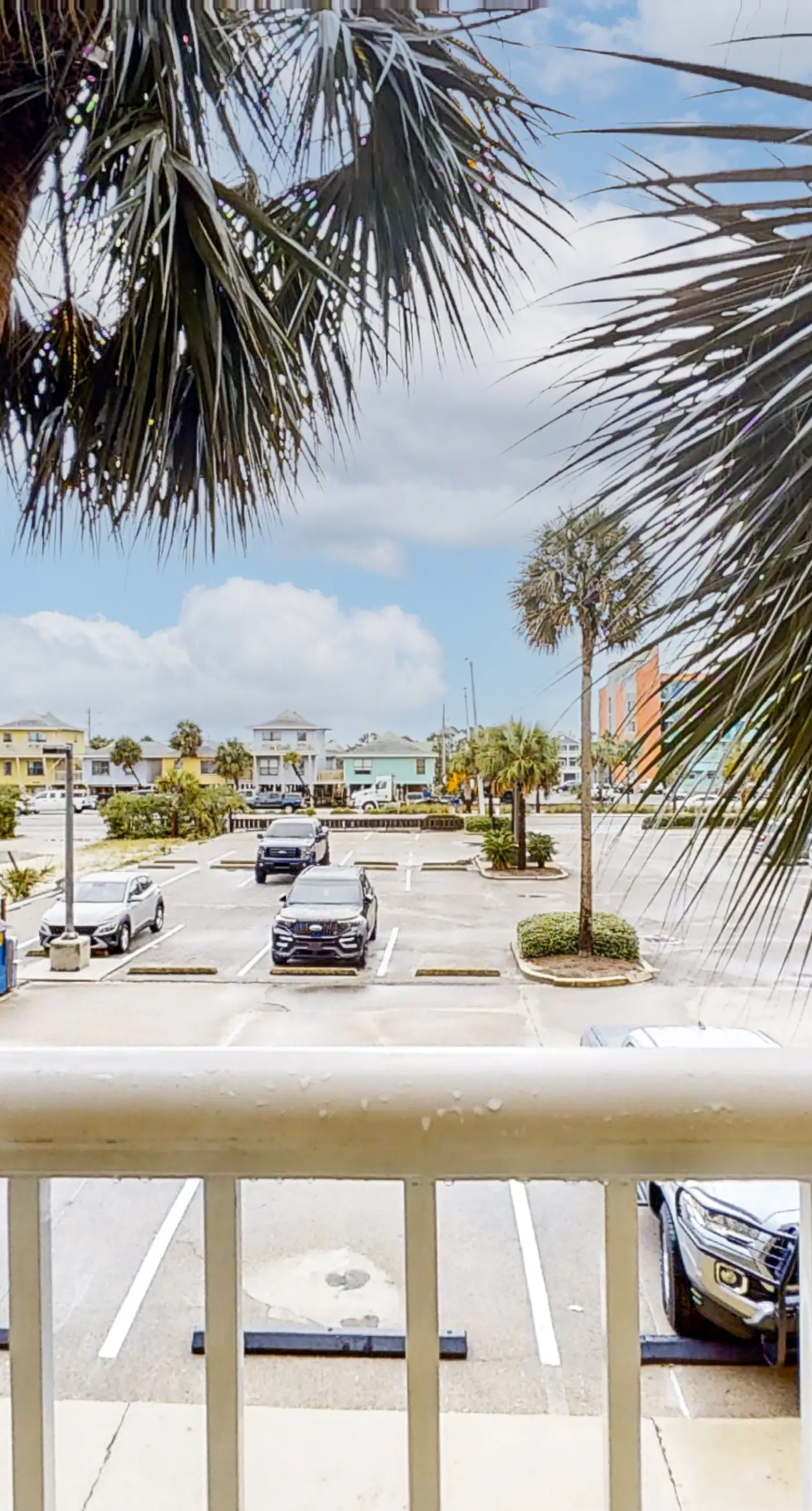 Sunny gulf-front condo with private balcony, shared outdoor pool, great views