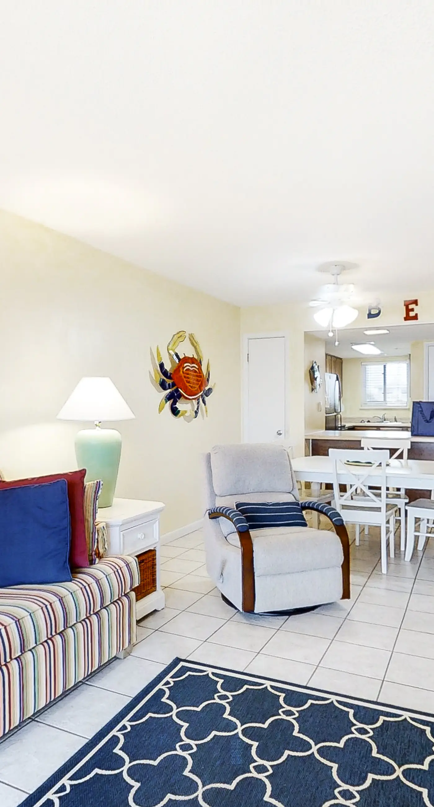 Sunny gulf-front condo with private balcony, shared outdoor pool, great views