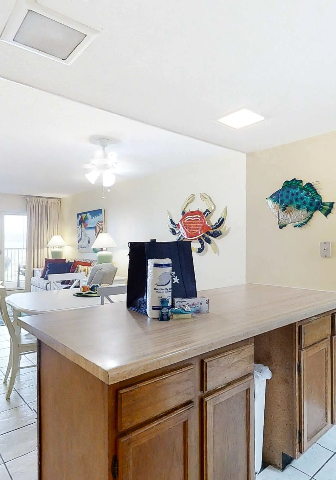 Sunny gulf-front condo with private balcony, shared outdoor pool, great views