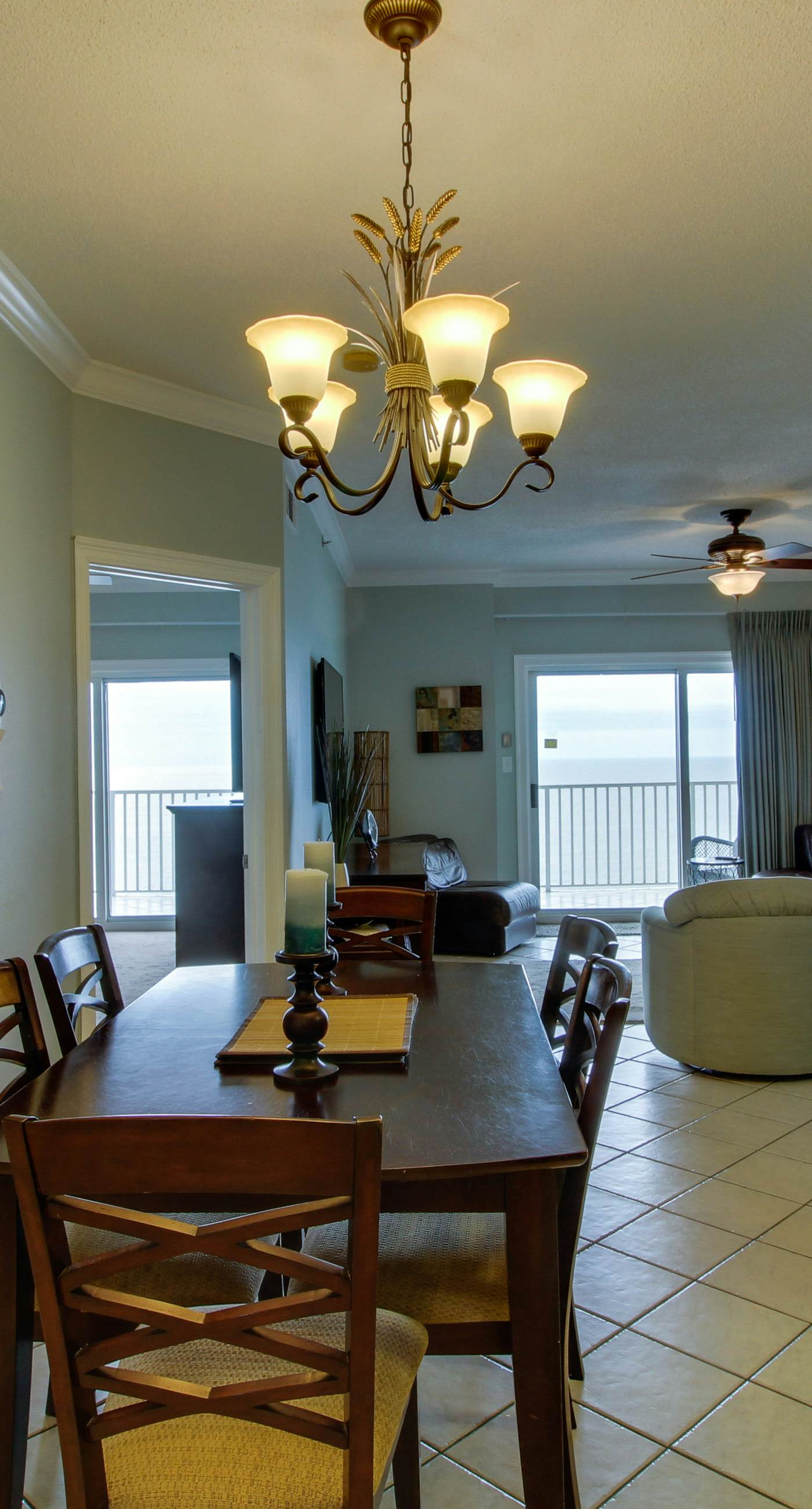 Gulf-front penthouse condo with pool, hot tub, & sauna - on the beach