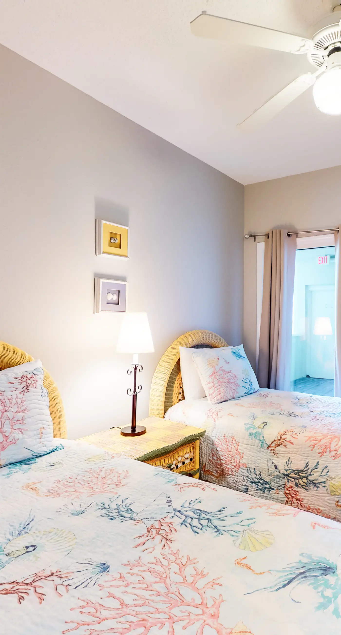 Beachfront vacation home with spacious balconies, beach access, pools & hot tub