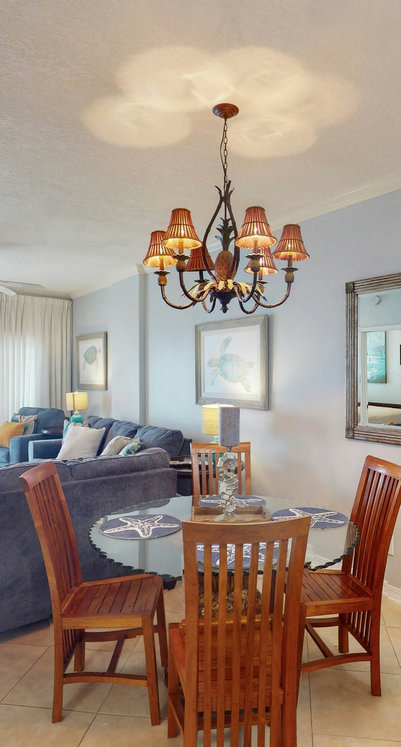 Beach-front condo with pool, hot tub, sauna, washer,dryer & grill