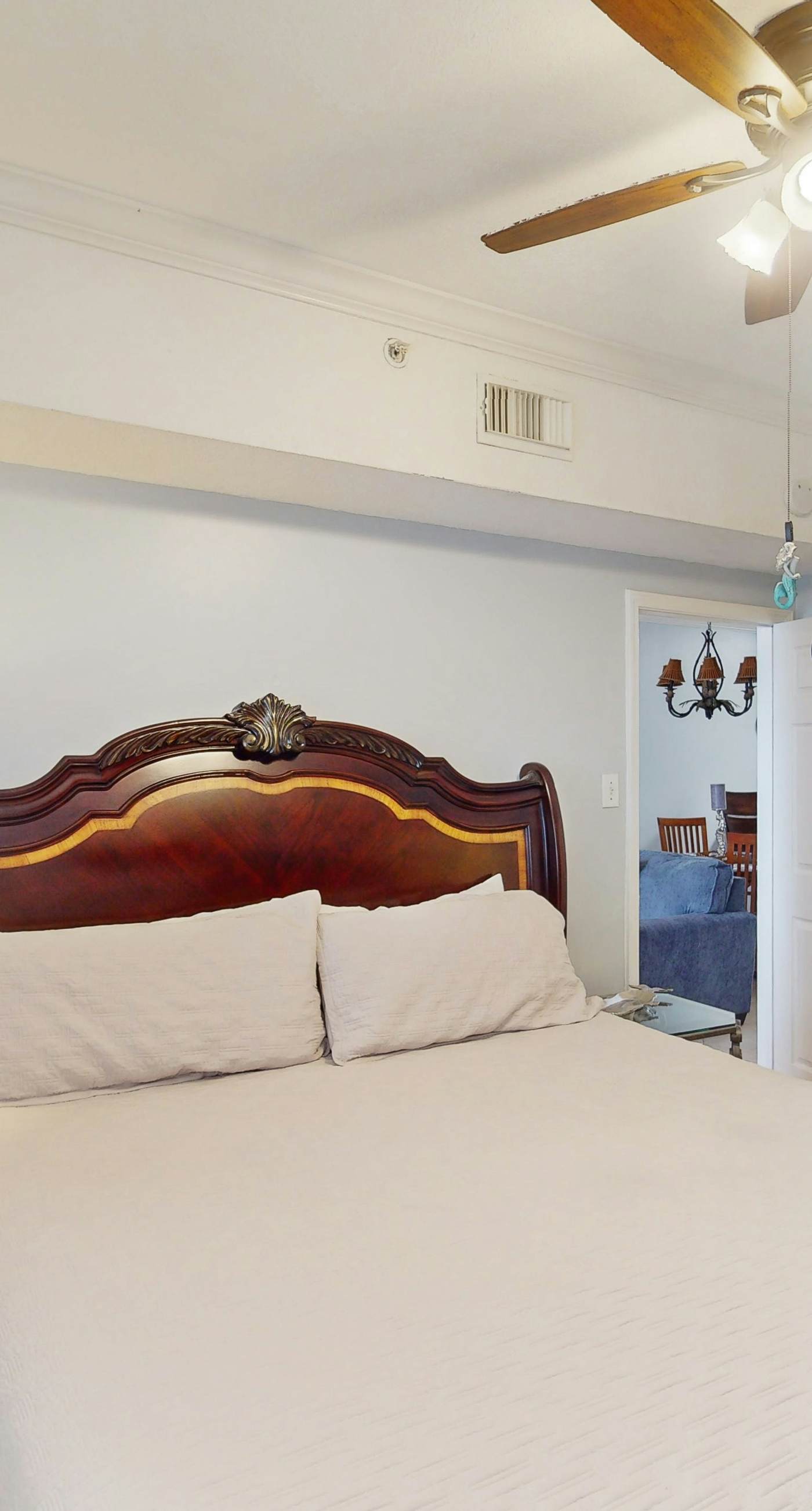 Beach-front condo with pool, hot tub, sauna, washer,dryer & grill