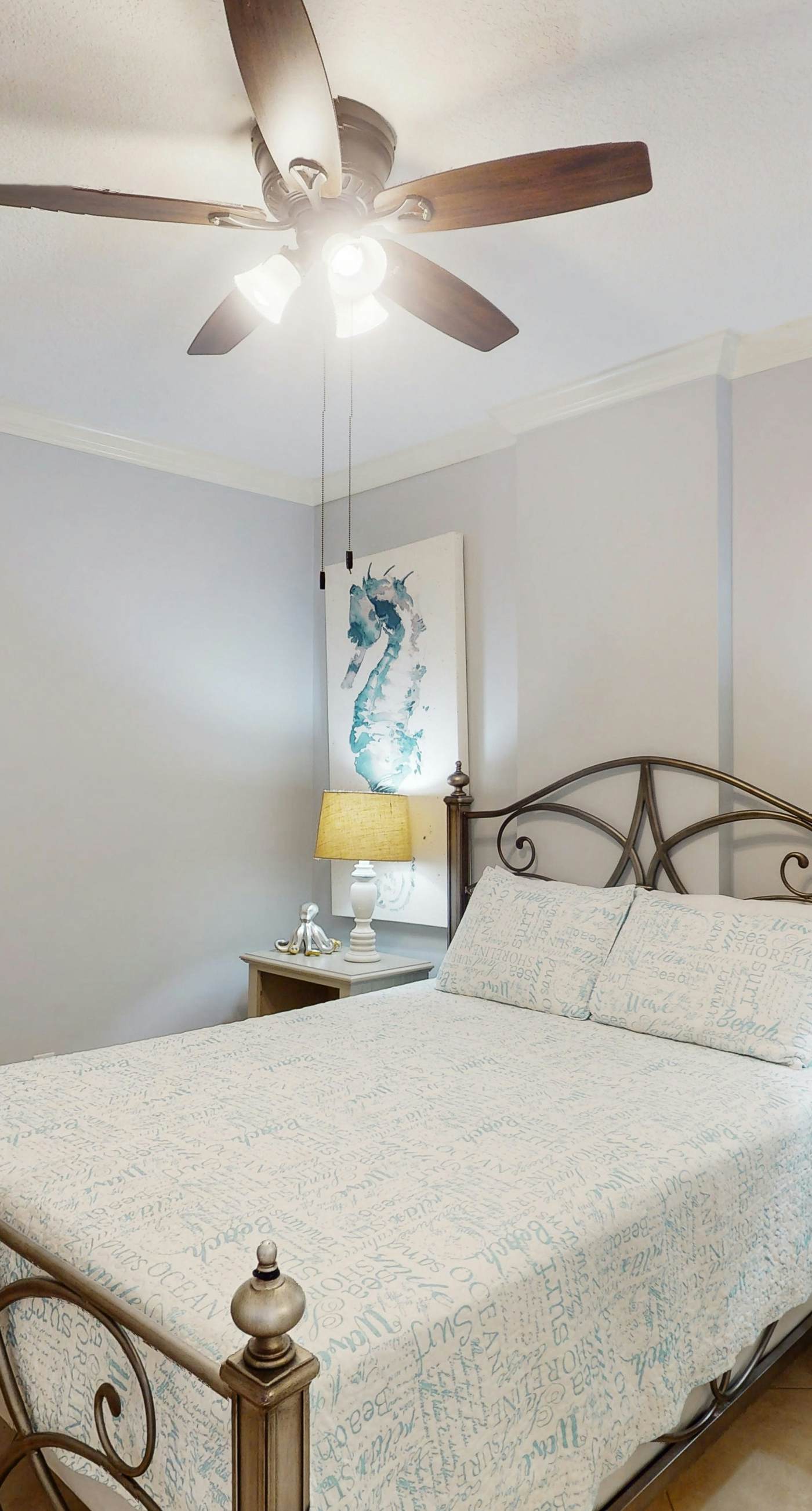 Beach-front condo with pool, hot tub, sauna, washer,dryer & grill