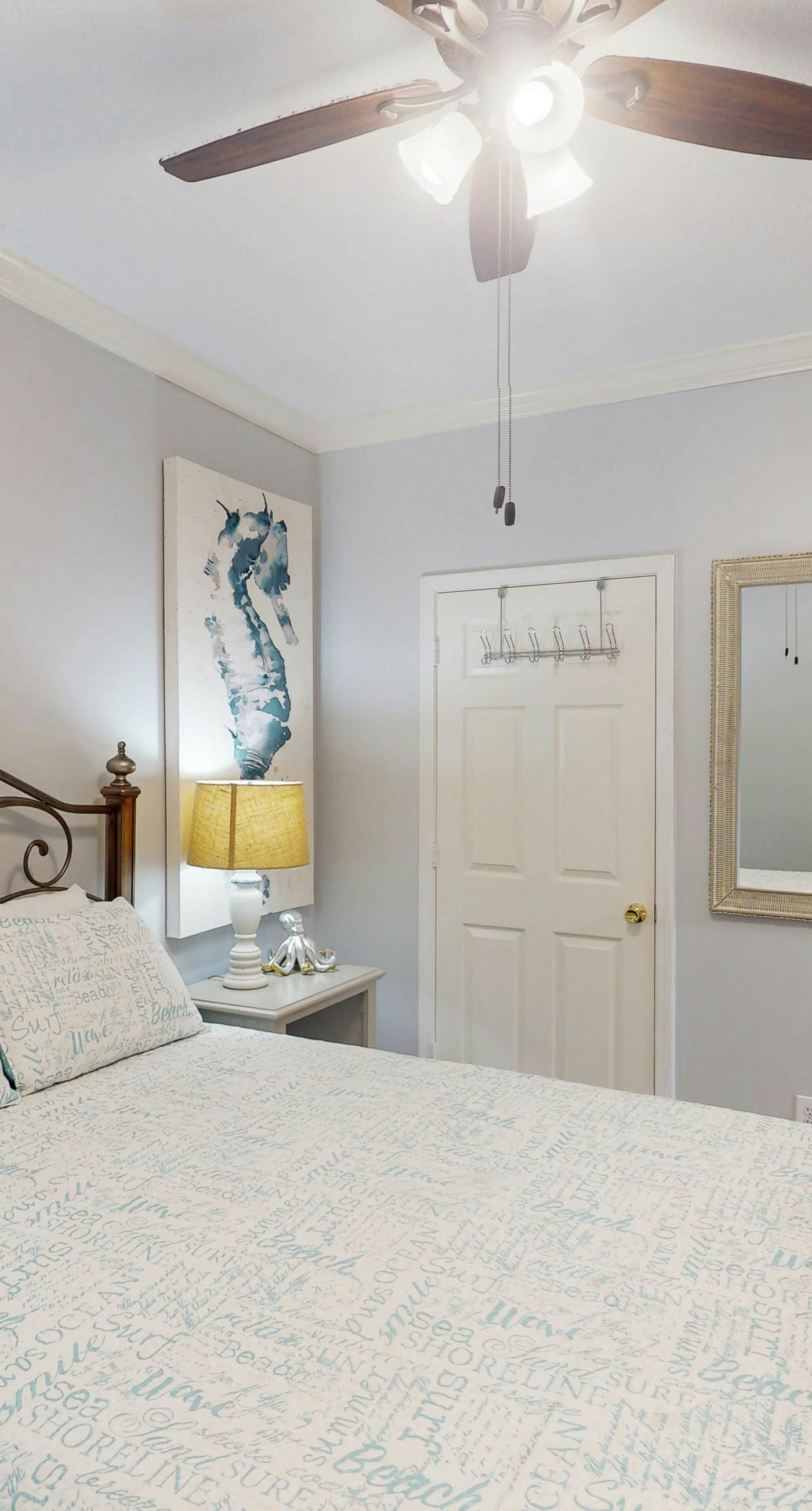 Beach-front condo with pool, hot tub, sauna, washer,dryer & grill