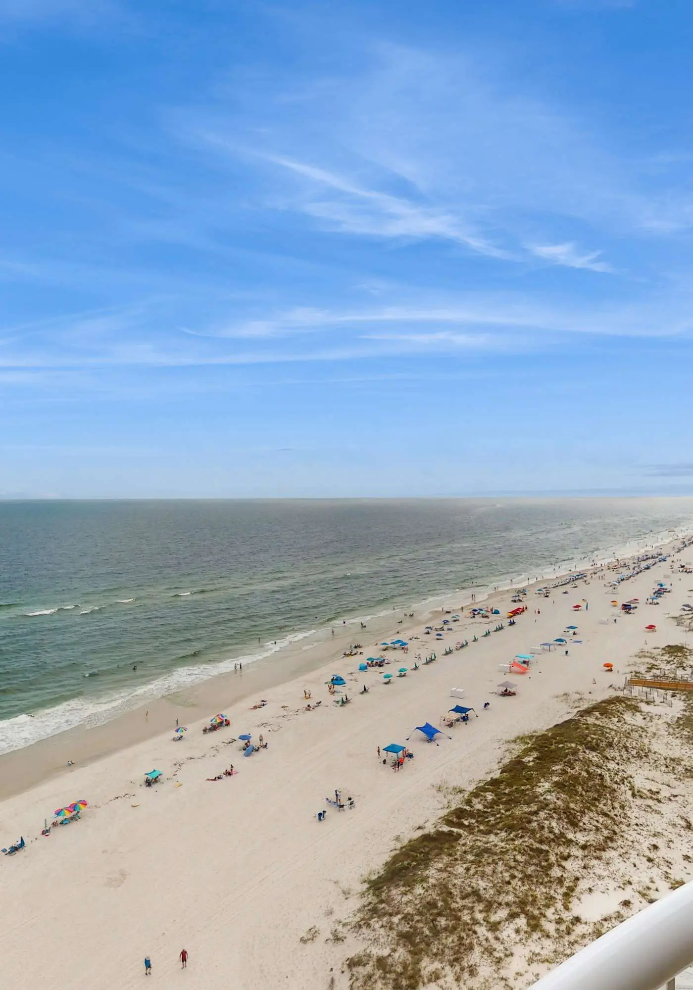 Beach-front condo with pool, hot tub, sauna, washer,dryer & grill