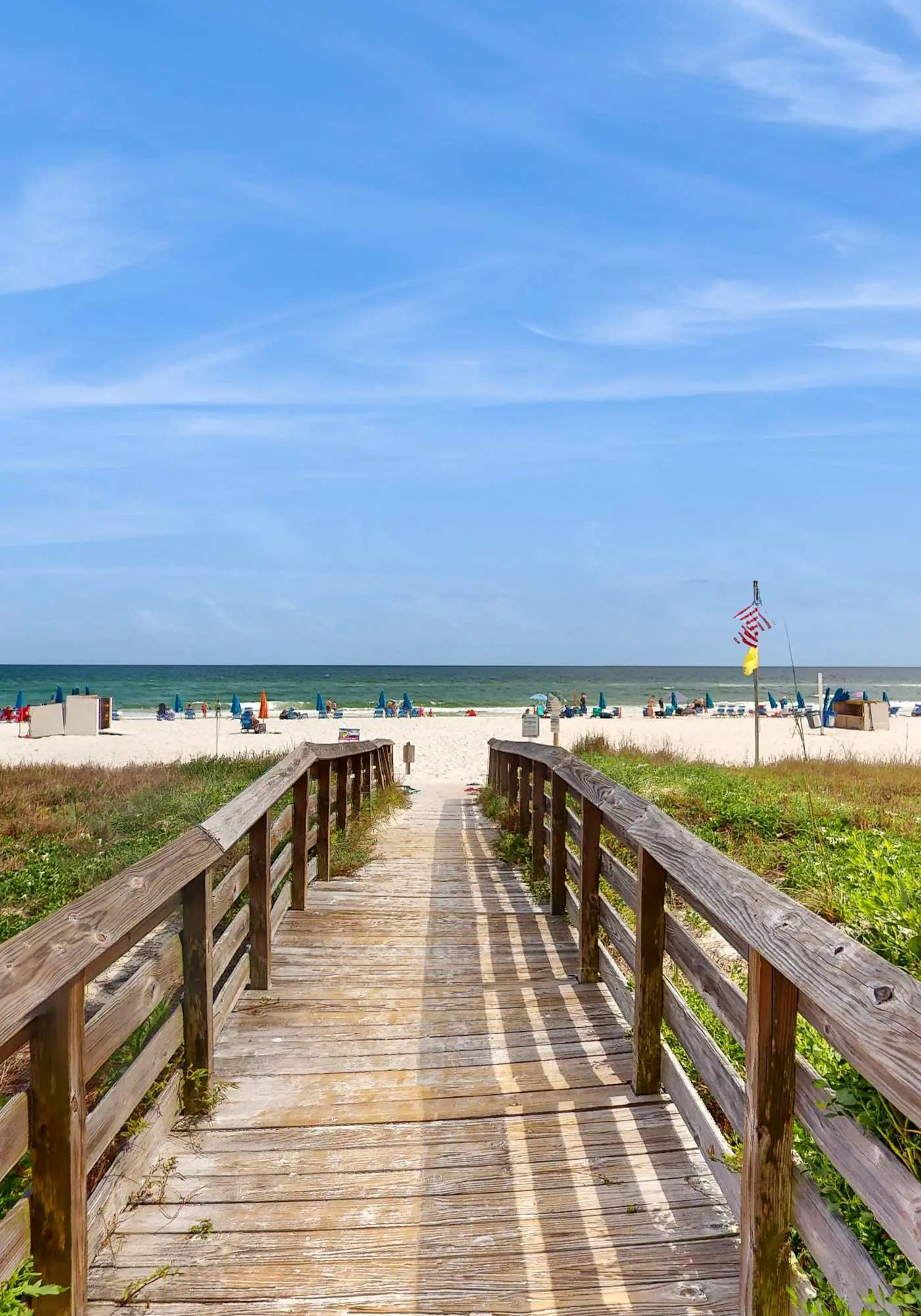 Beach-front condo with pool, hot tub, sauna, washer,dryer & grill