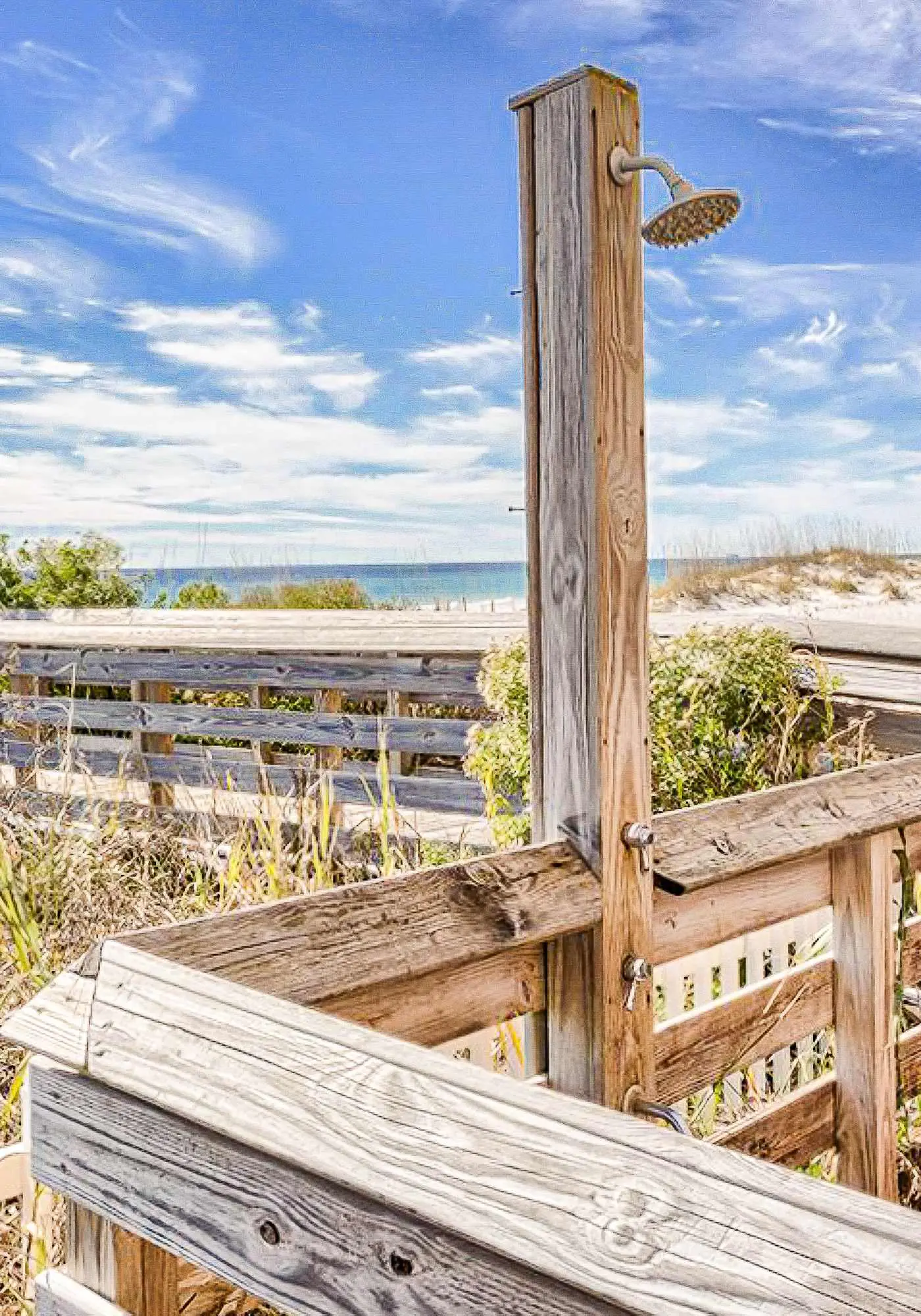 Beach-front condo with pool, hot tub, sauna, washer,dryer & grill