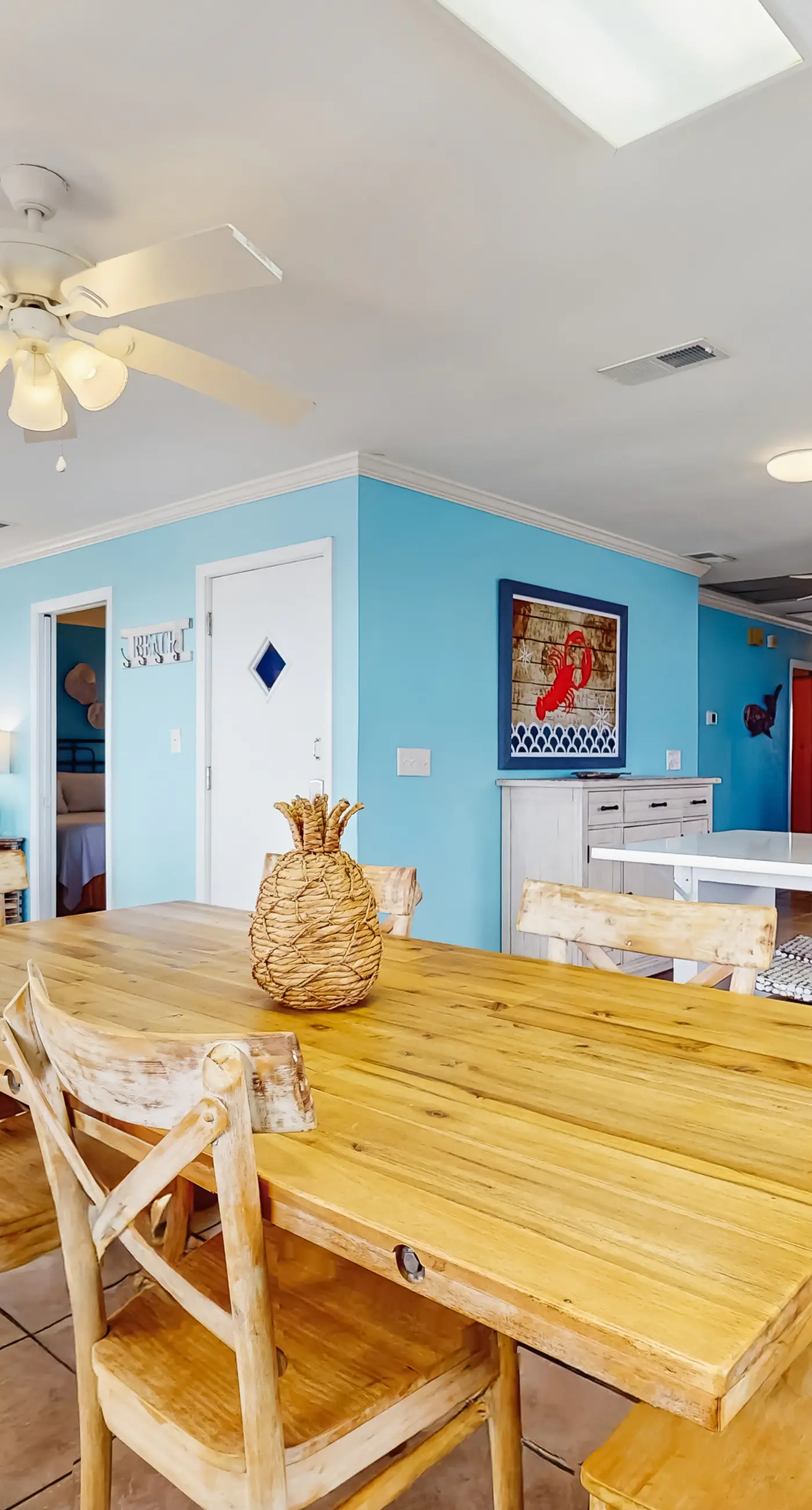 Dog-friendly beachfront home w Gulf views, spacious deck, WiFi, AC, W&D