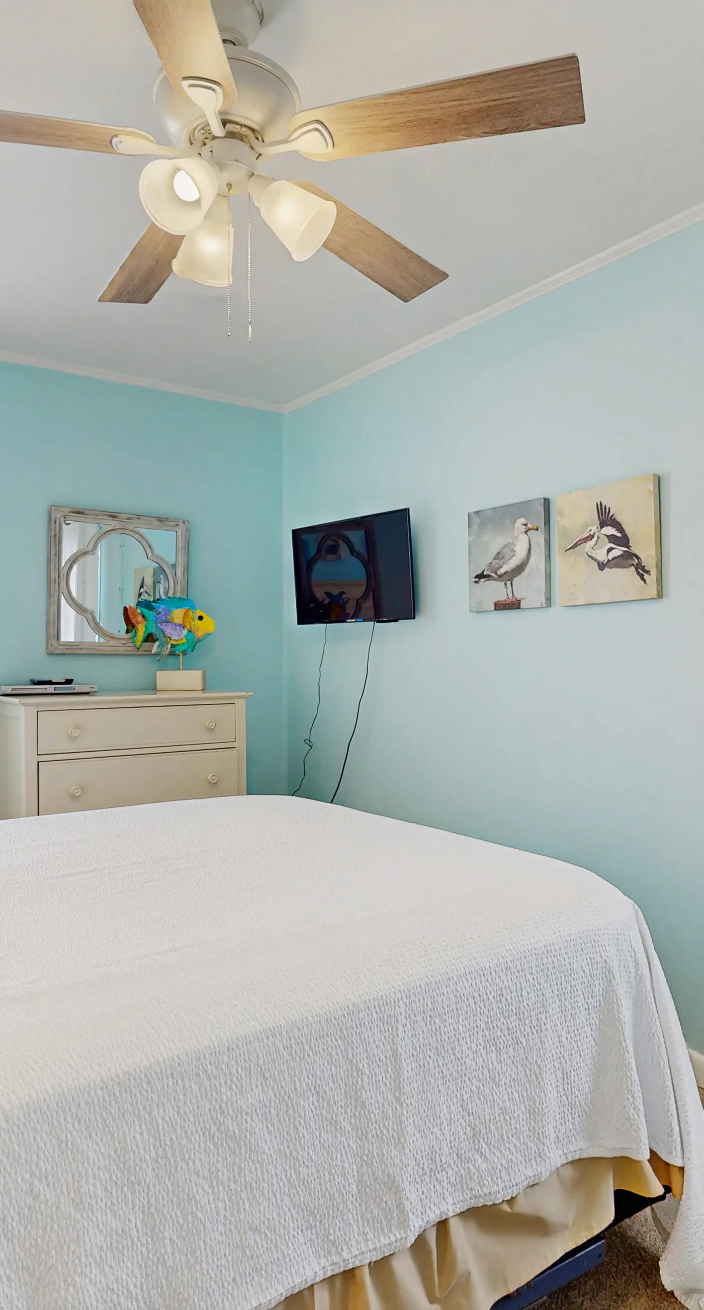 Dog-friendly beachfront home w Gulf views, spacious deck, WiFi, AC, W&D