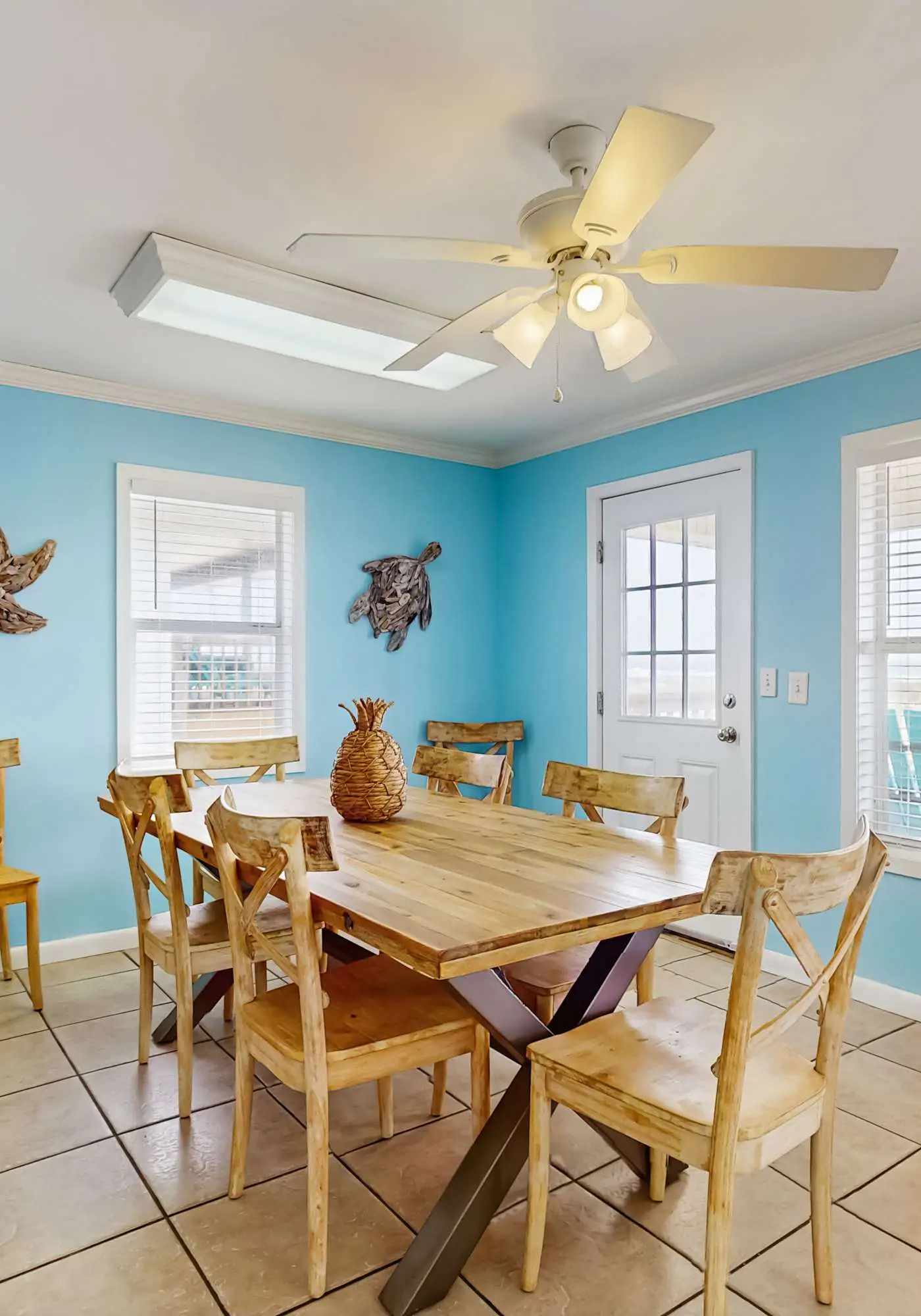 Dog-friendly beachfront home w Gulf views, spacious deck, WiFi, AC, W&D