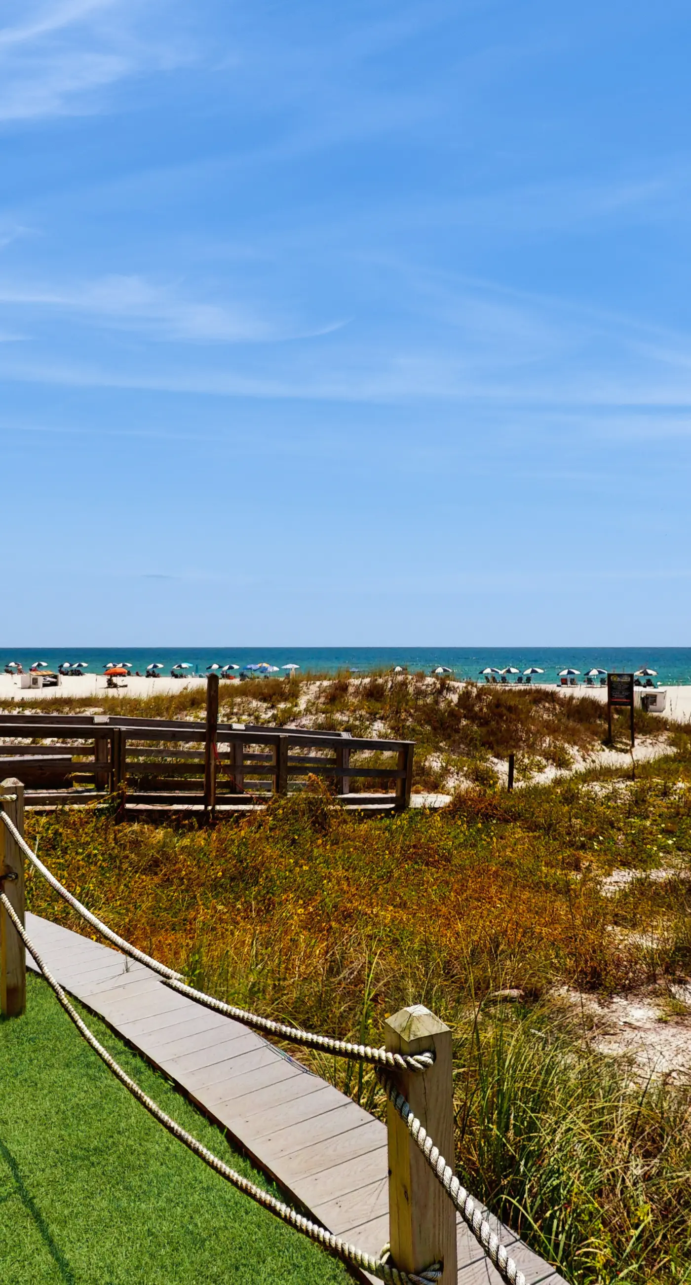 Stunning Gulf front condo w/ a spacious layout, shared pools, & fitness room