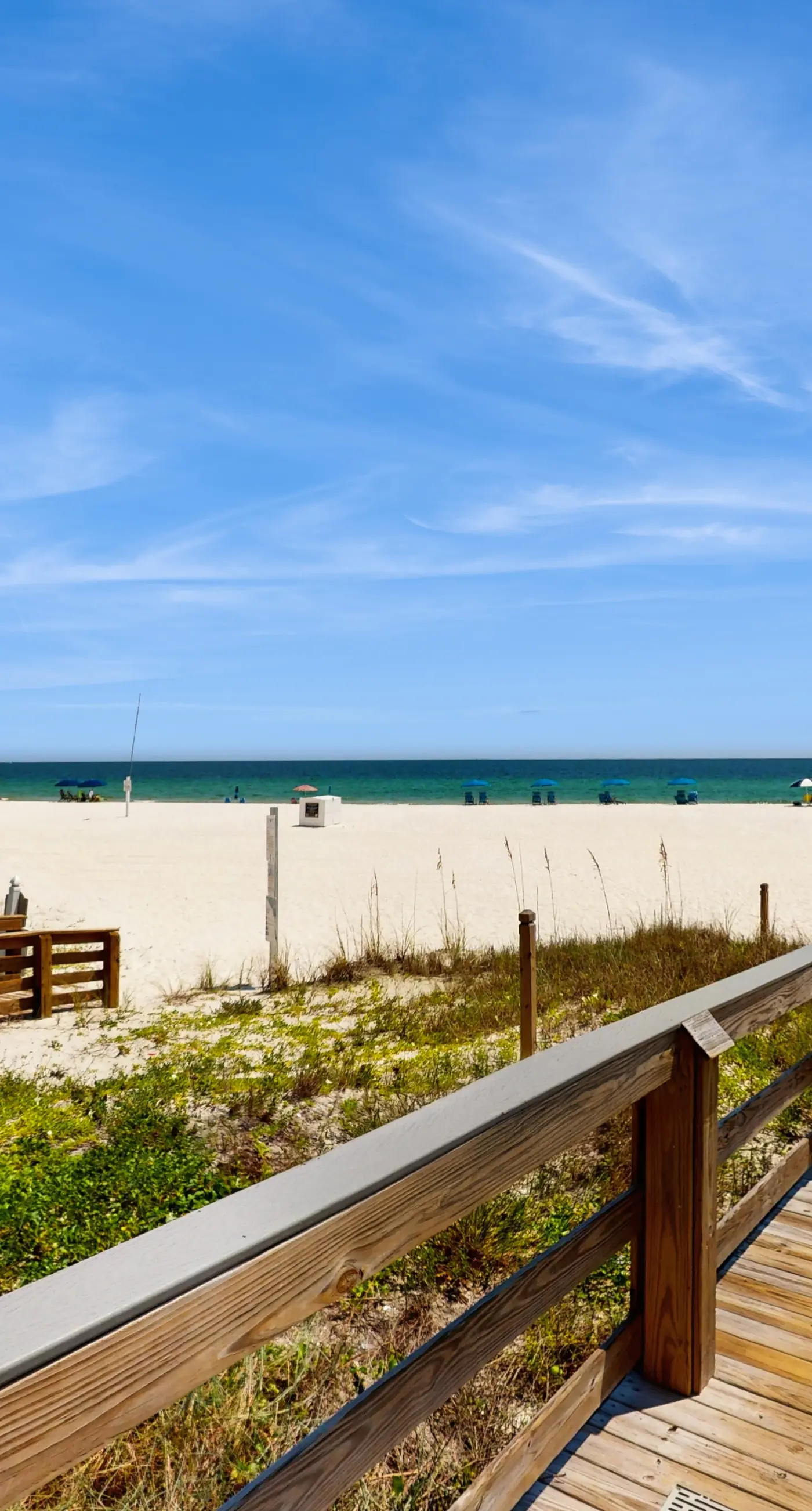Stunning Gulf front condo w/ a spacious layout, shared pools, & fitness room