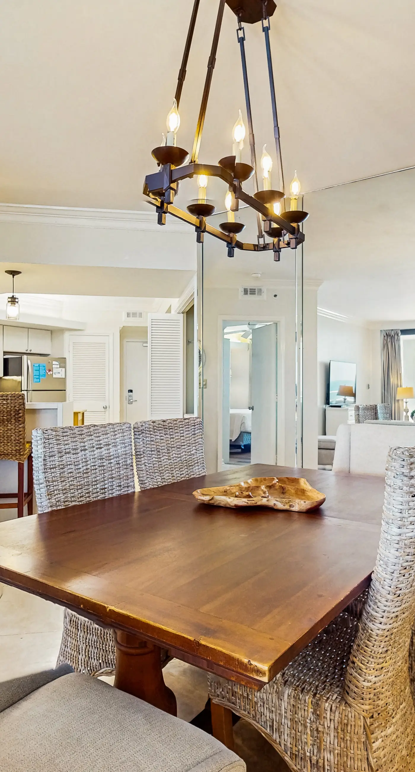 High-rise, Gulf-front condo with a balcony, pools, gym & tennis