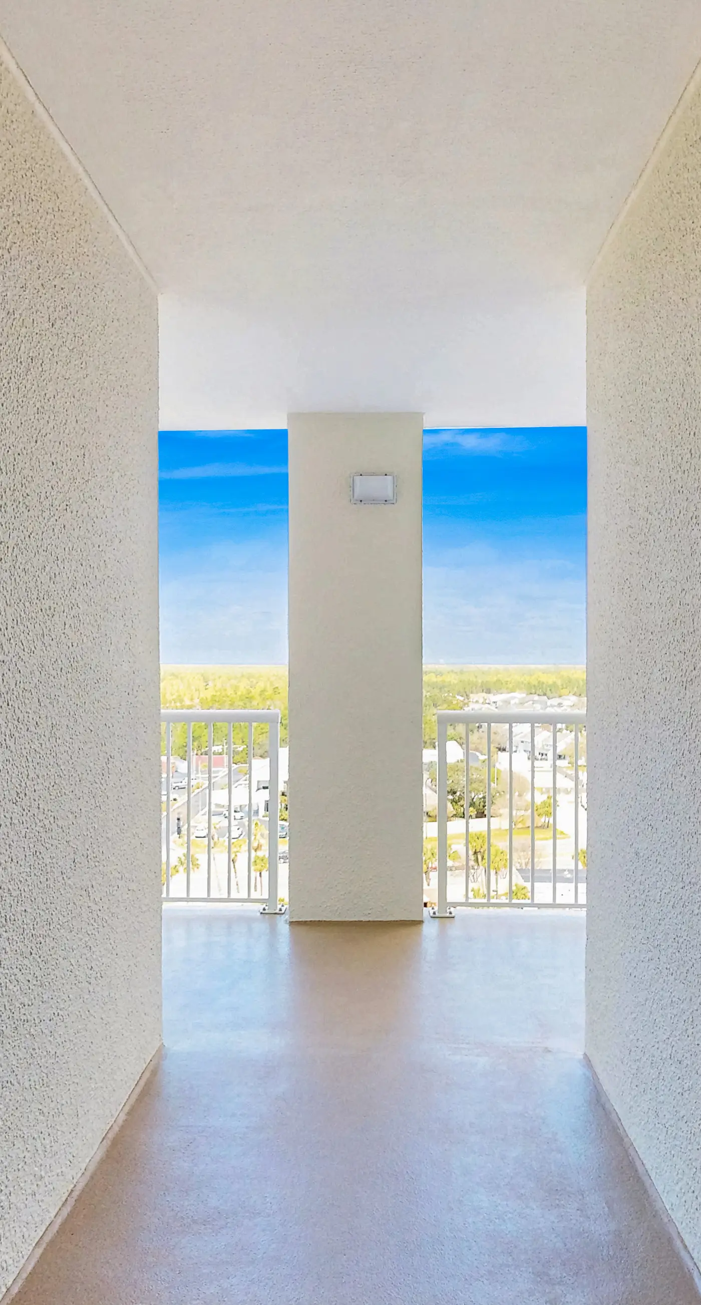 High-rise, Gulf-front condo with a balcony, pools, gym & tennis