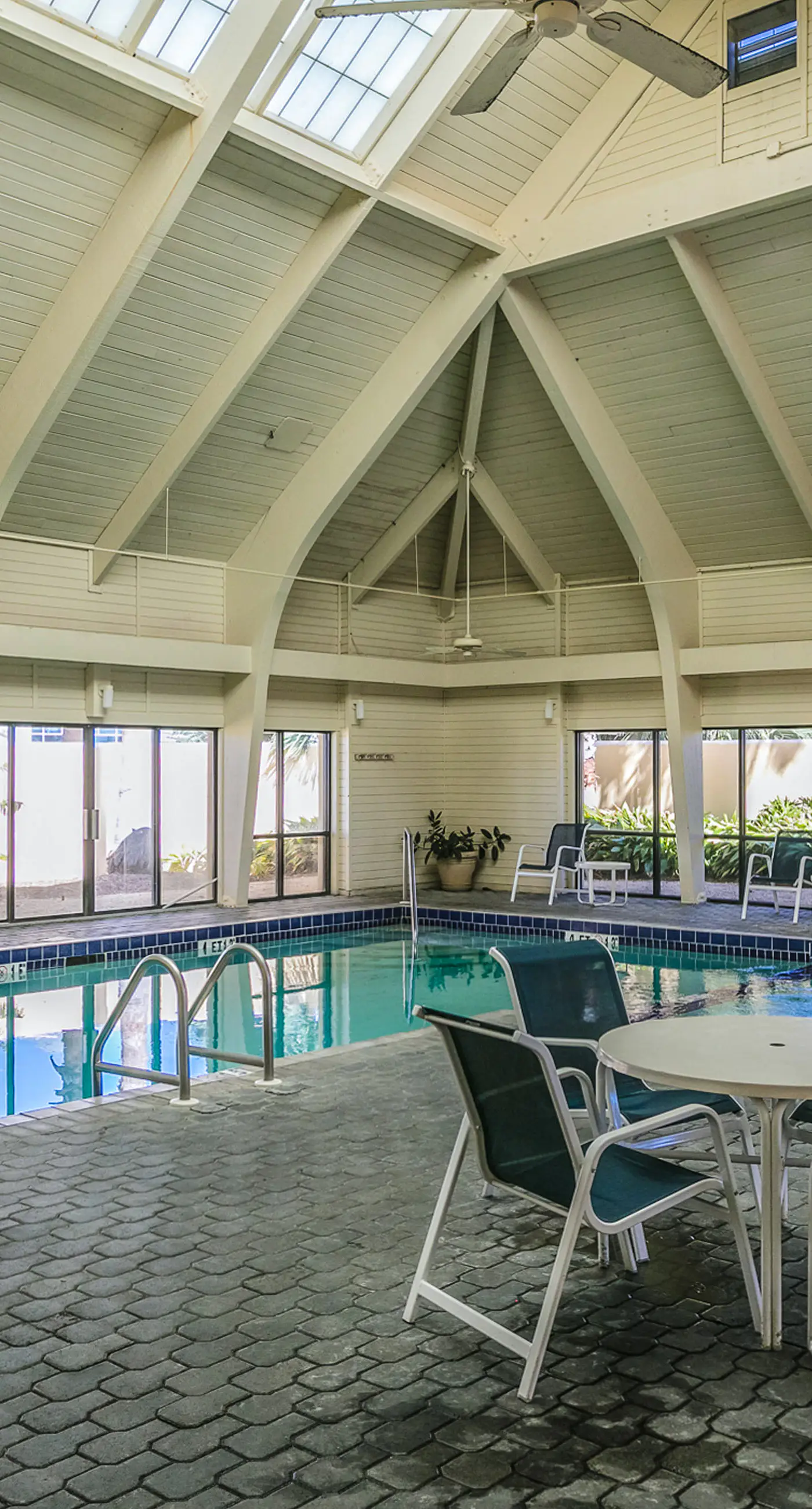 High-rise, Gulf-front condo with a balcony, pools, gym & tennis