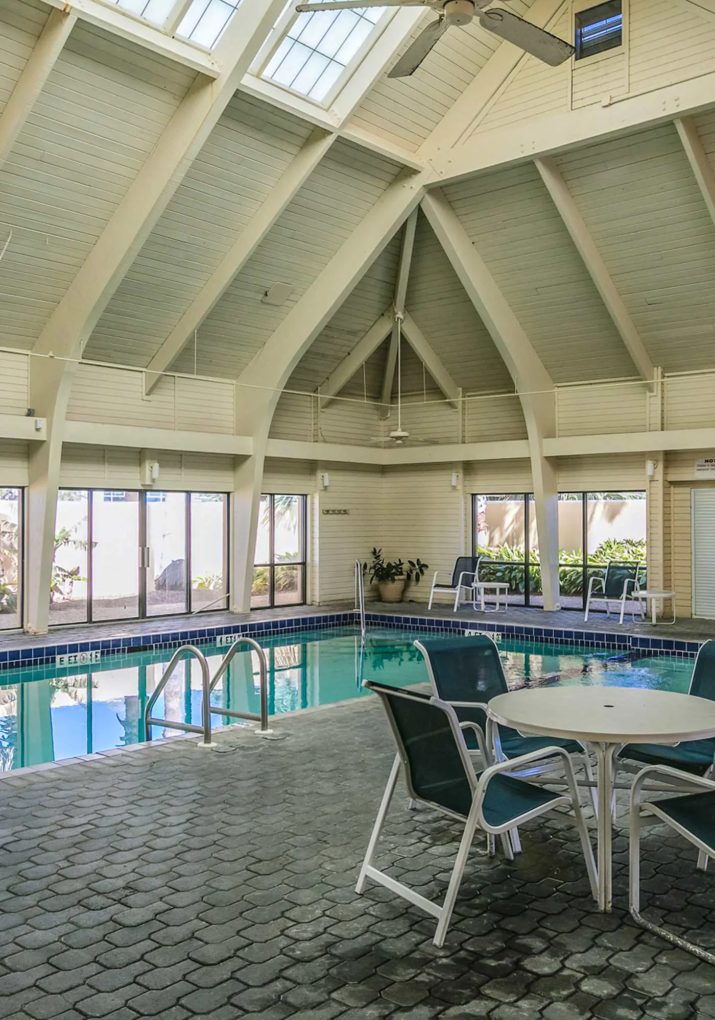 High-rise, Gulf-front condo with a balcony, pools, gym & tennis