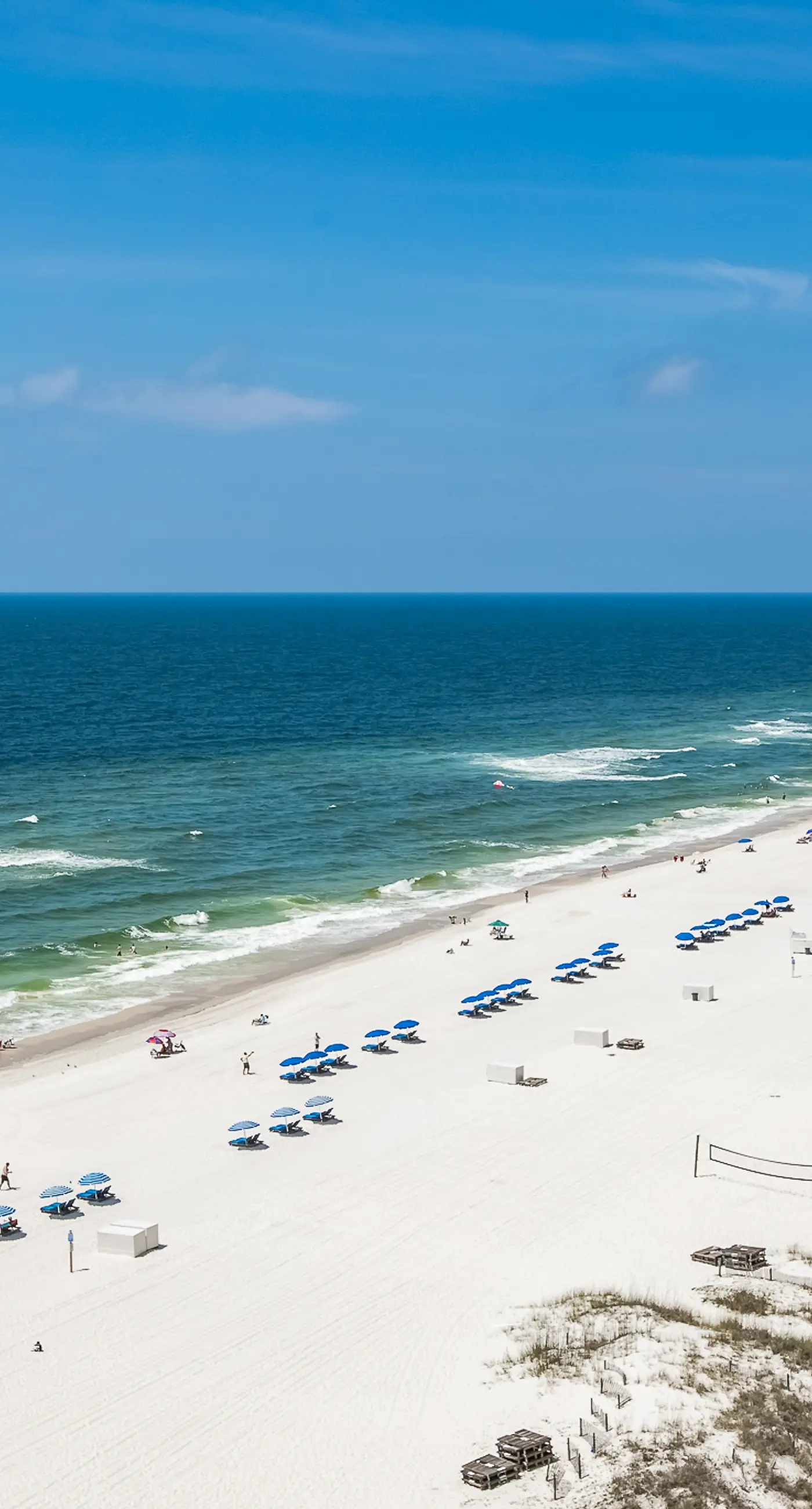 Gulf-front condo with balcony, hot tub & pools - snowbird-friendly