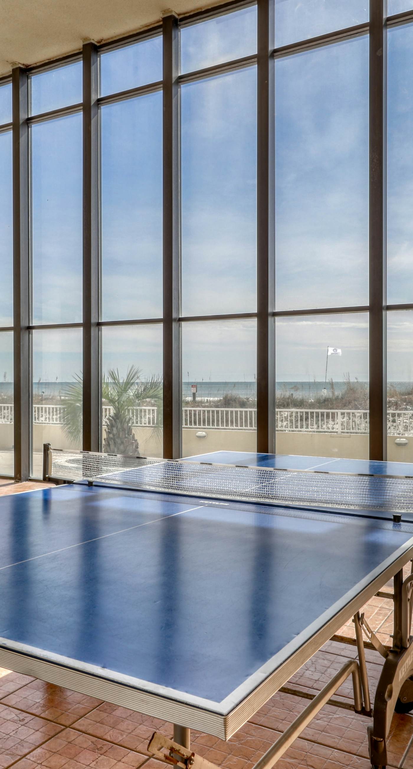 Waterfront condo w/ a private balcony, community pools, & fitness center