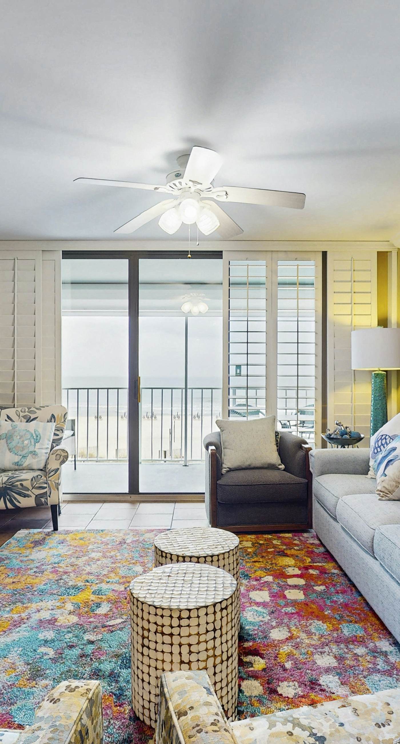 Waterfront condo w/ a private balcony, community pools, & fitness center