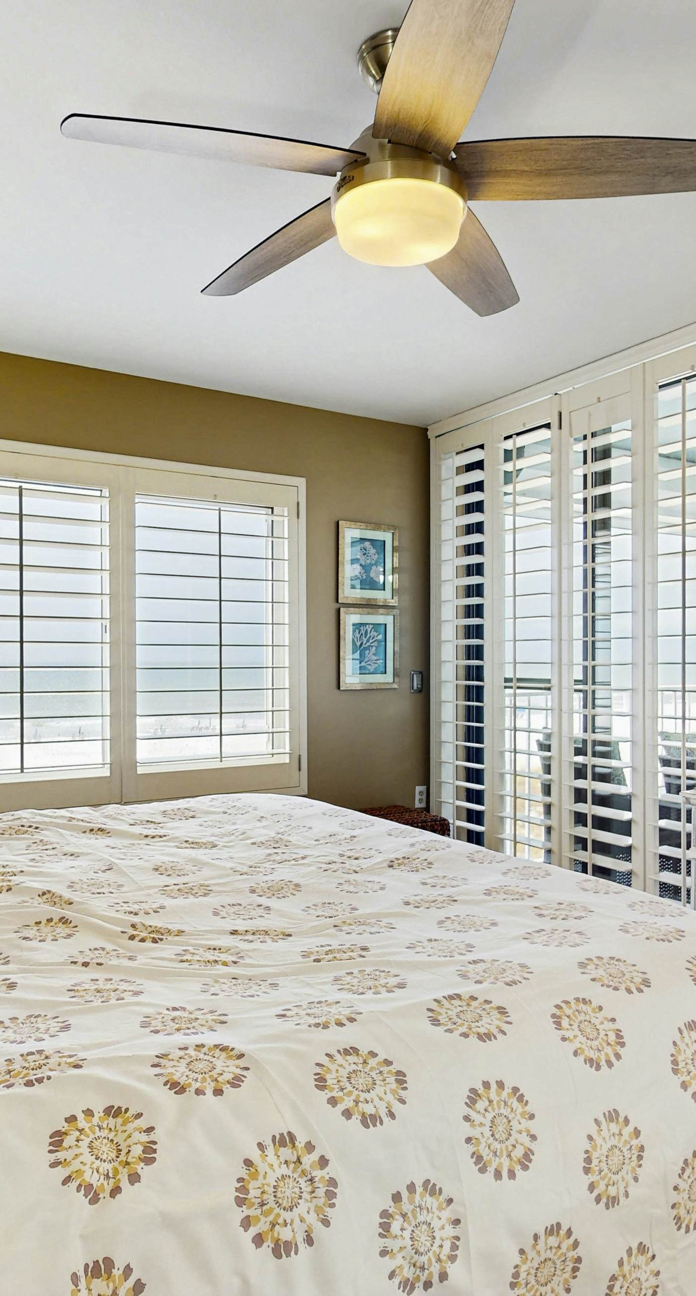 Waterfront condo w/ a private balcony, community pools, & fitness center