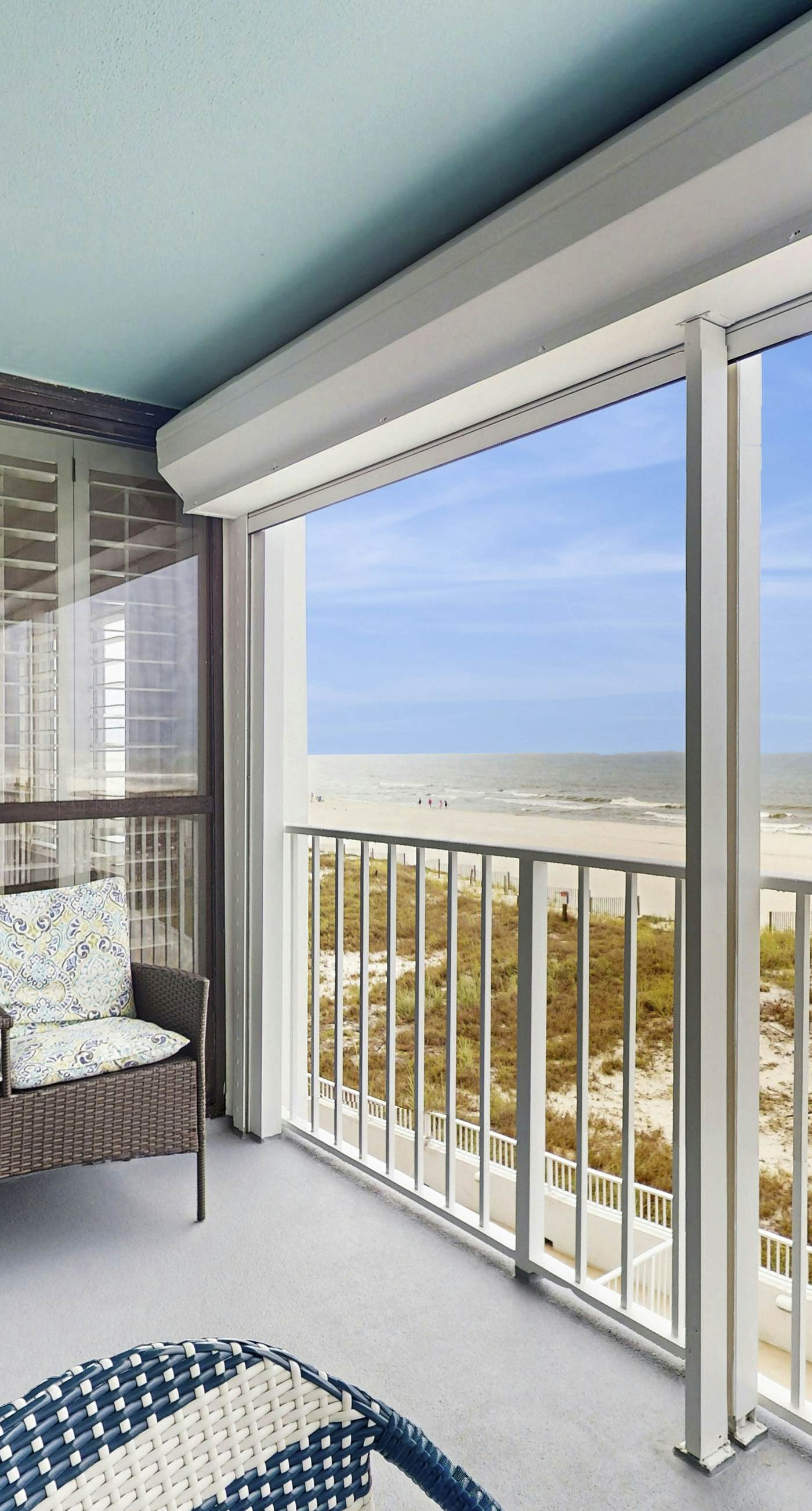 Waterfront condo w/ a private balcony, community pools, & fitness center