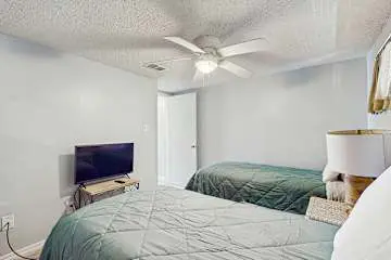 Family-friendly condo w/ a spacious living area, shared pools, & tennis courts