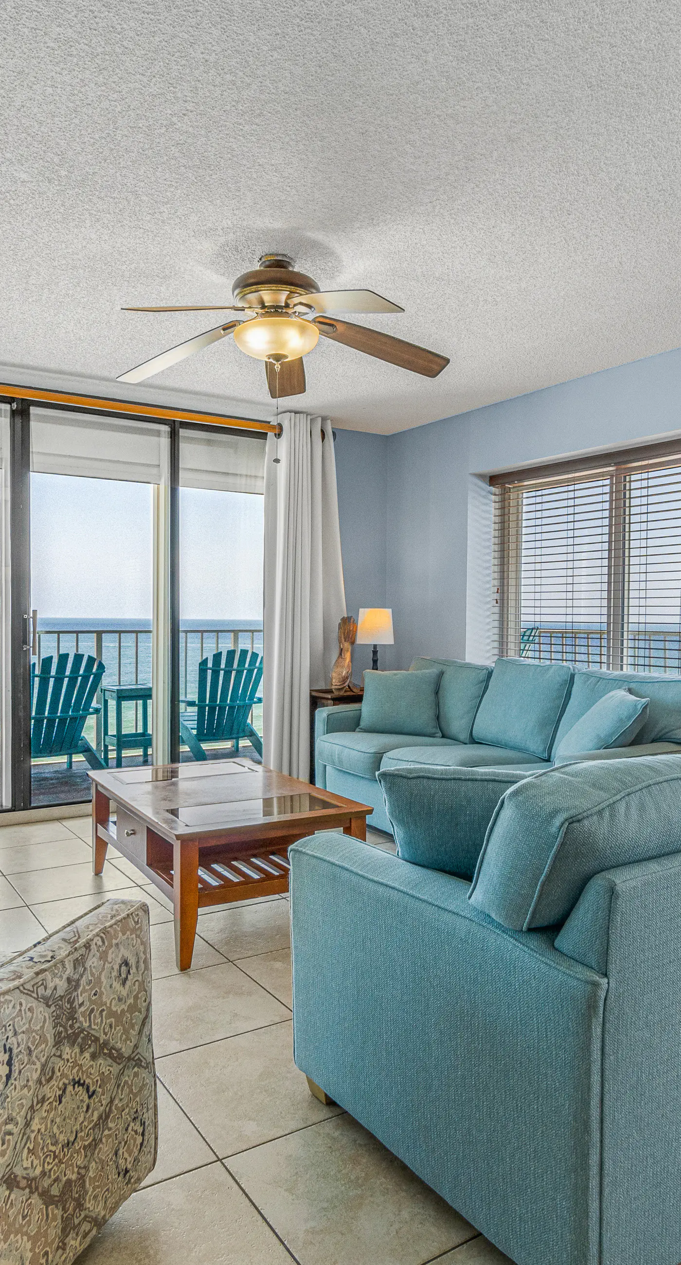 Stunning beachfront condo w/ a full kitchen, private balcony, & shared pools