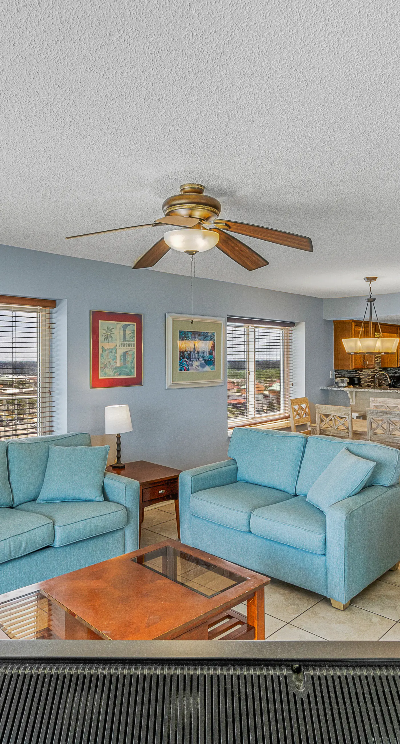 Stunning beachfront condo w/ a full kitchen, private balcony, & shared pools