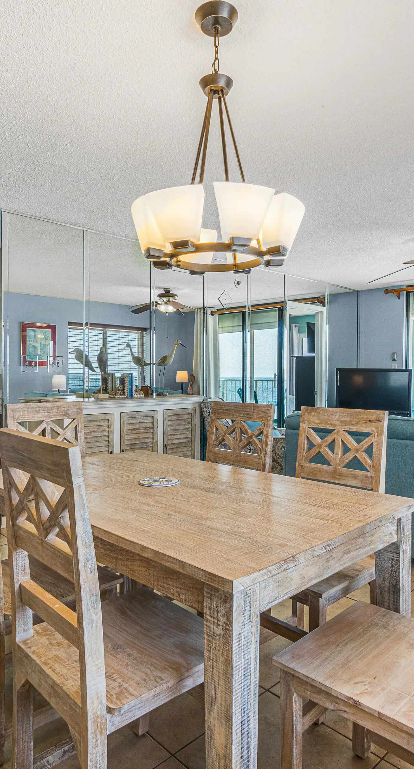 Stunning beachfront condo w/ a full kitchen, private balcony, & shared pools