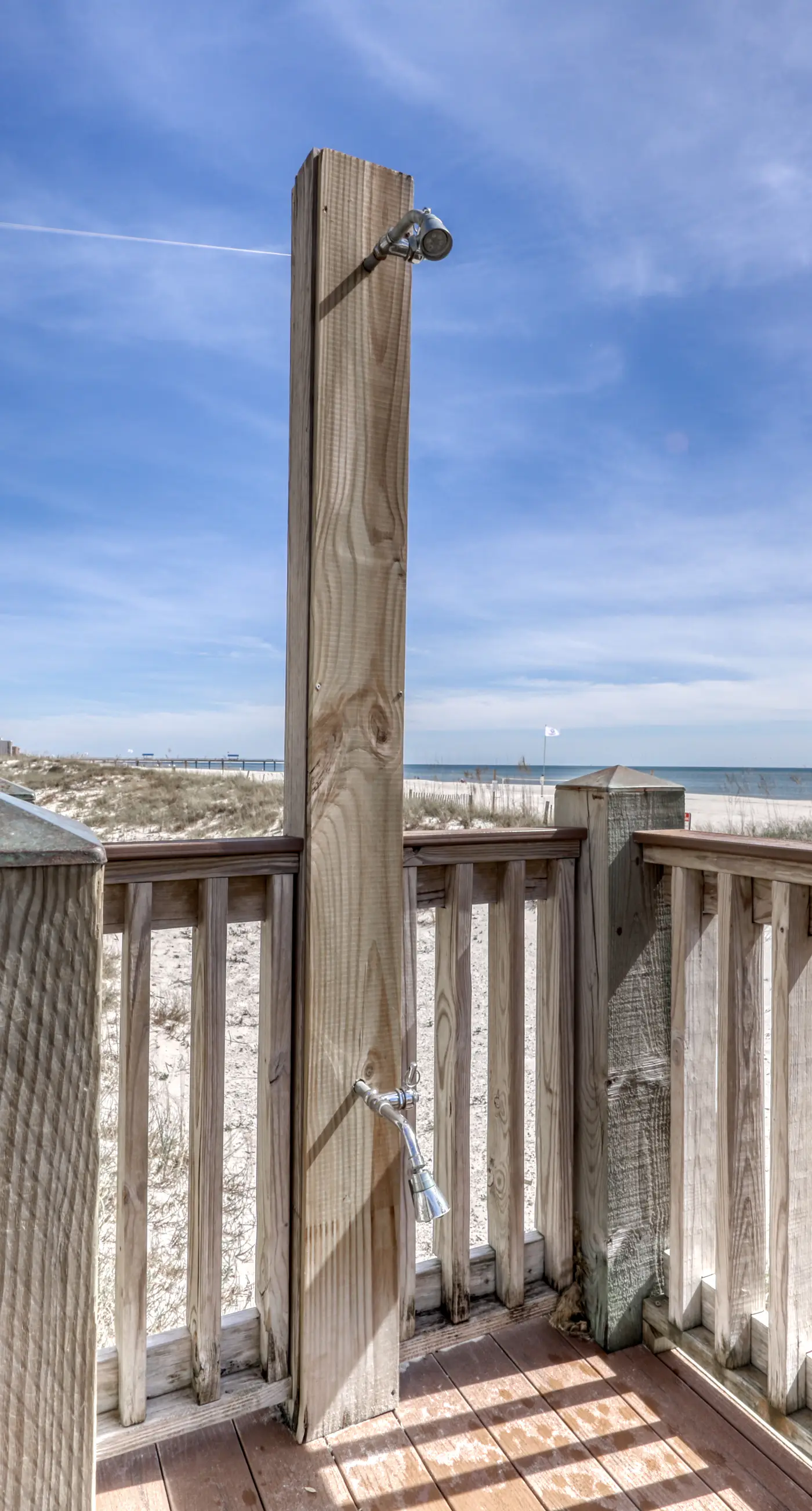 Stunning beachfront condo w/ a full kitchen, private balcony, & shared pools