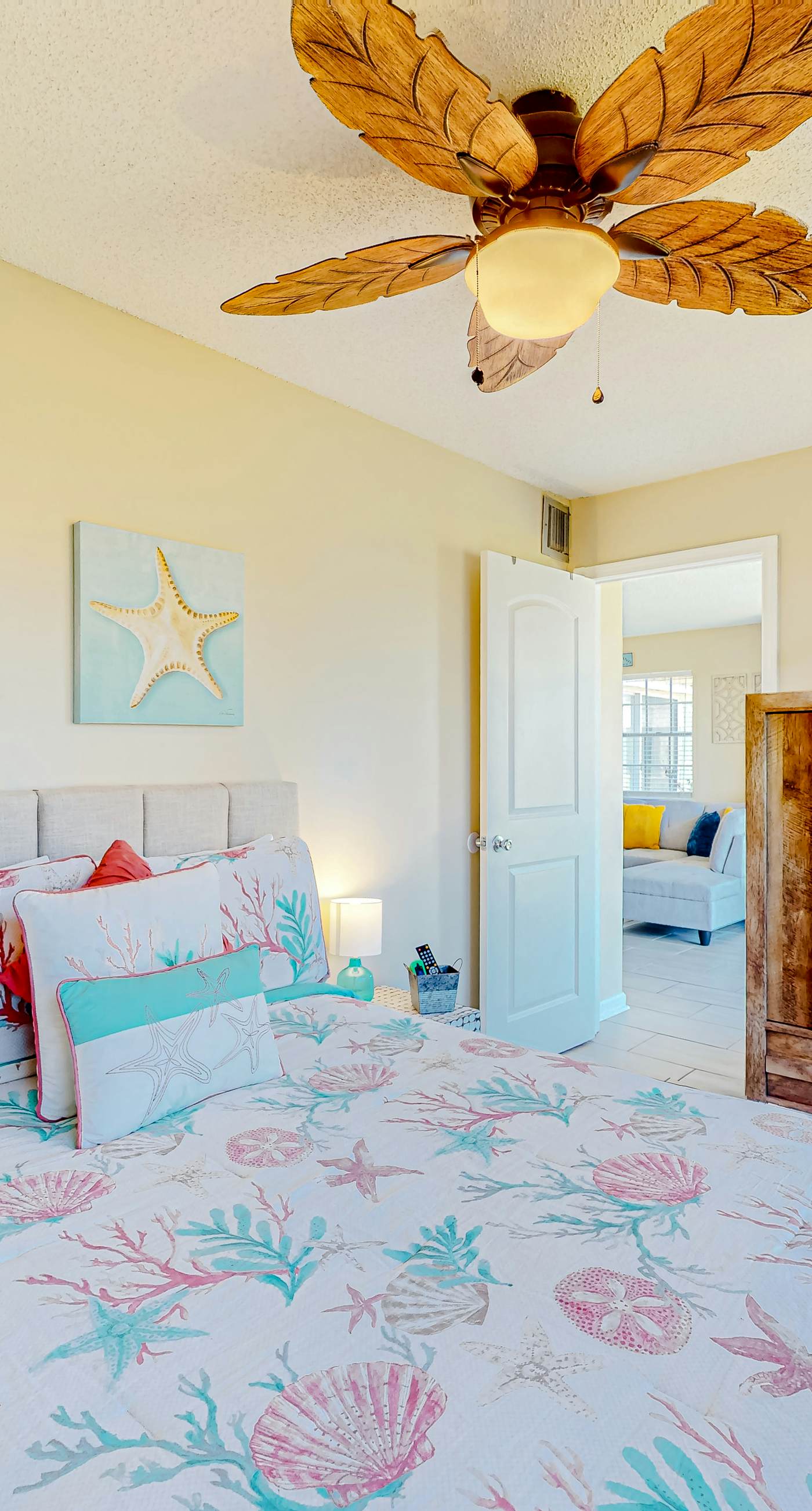 Quiet home with WiFi, pool, view of water, & boardwalk to beach