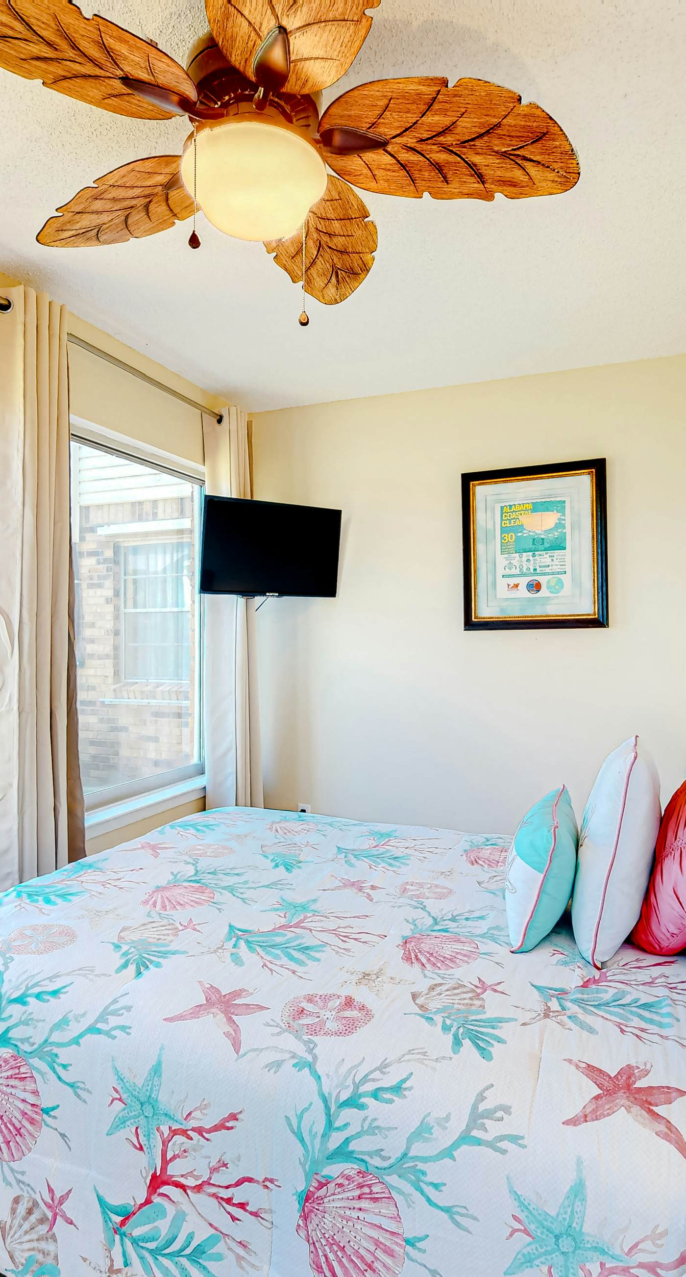 Quiet home with WiFi, pool, view of water, & boardwalk to beach