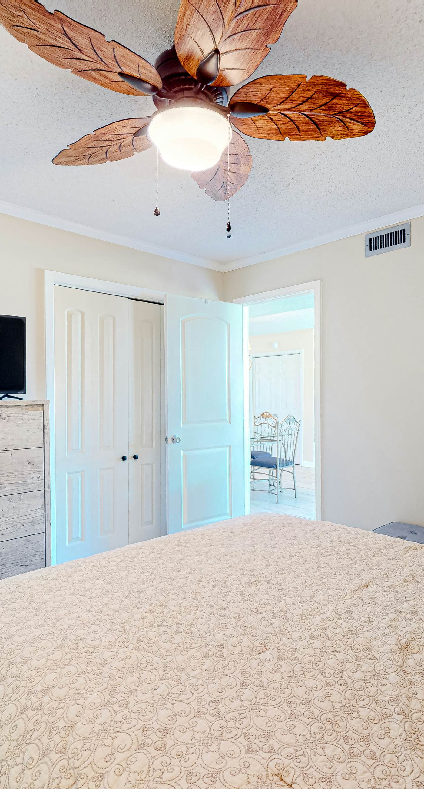 Quiet home with WiFi, pool, view of water, & boardwalk to beach